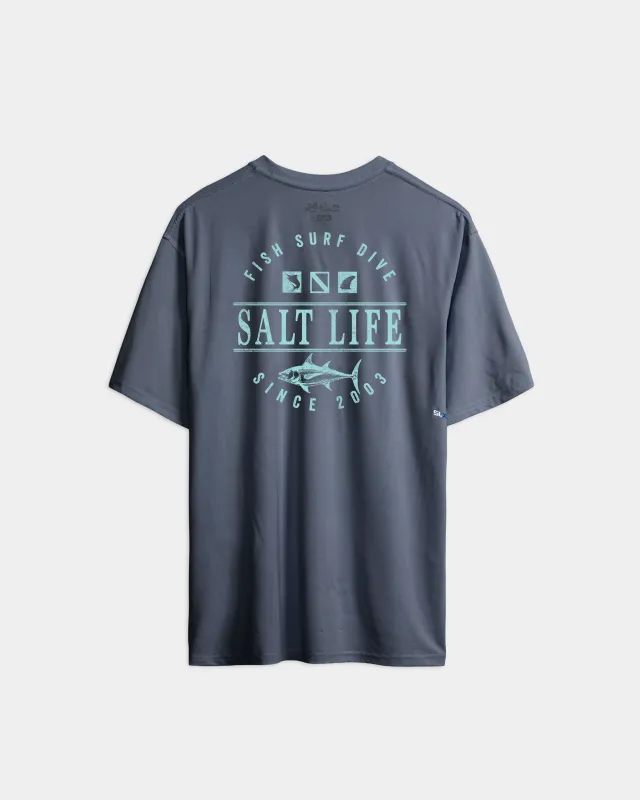 Men’s Sea to Sea SLX Performance Short Sleeve Tee made by Salt Life