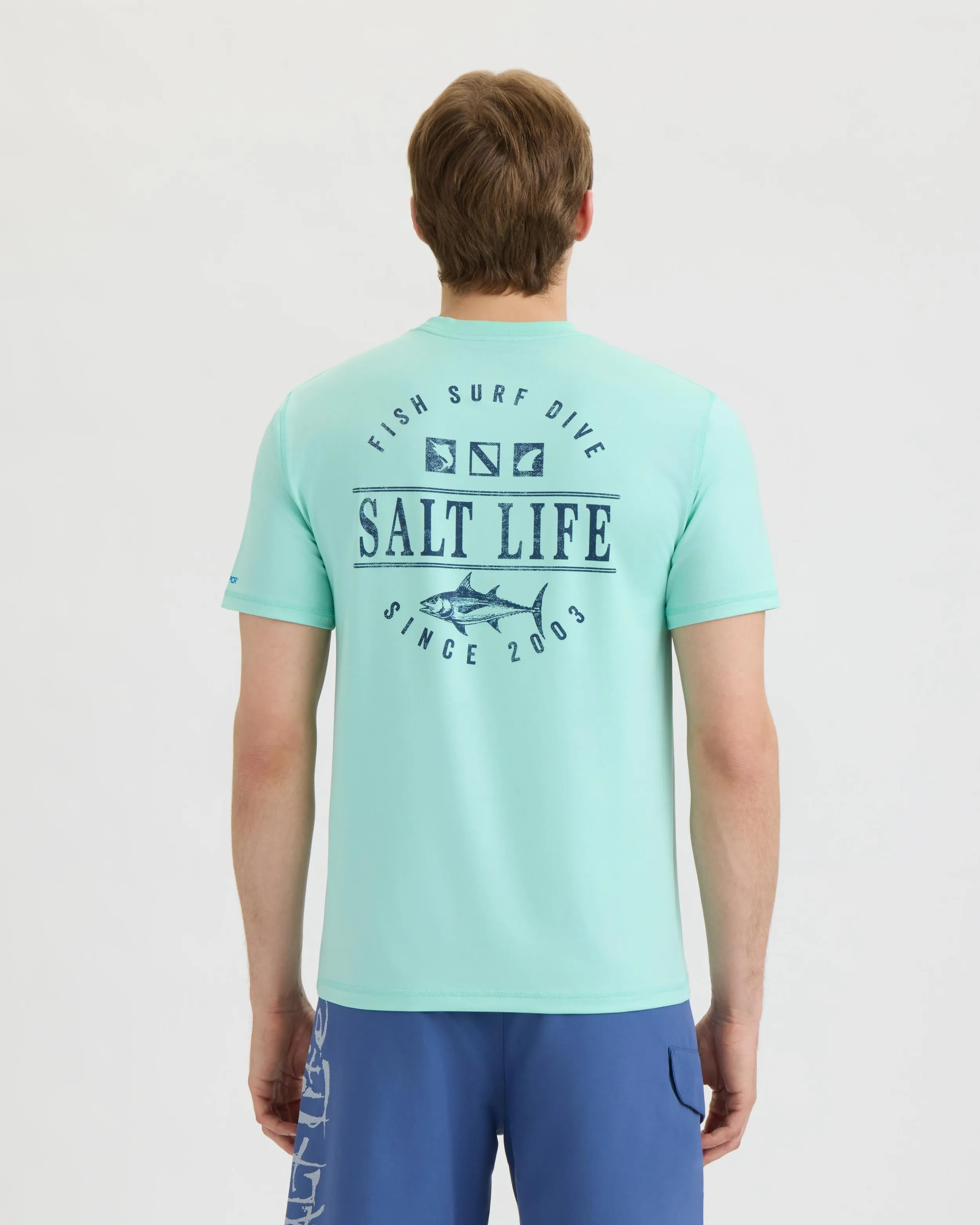 Men’s Sea to Sea SLX Performance Short Sleeve Tee sold by Salt Life product image thumbnail 4