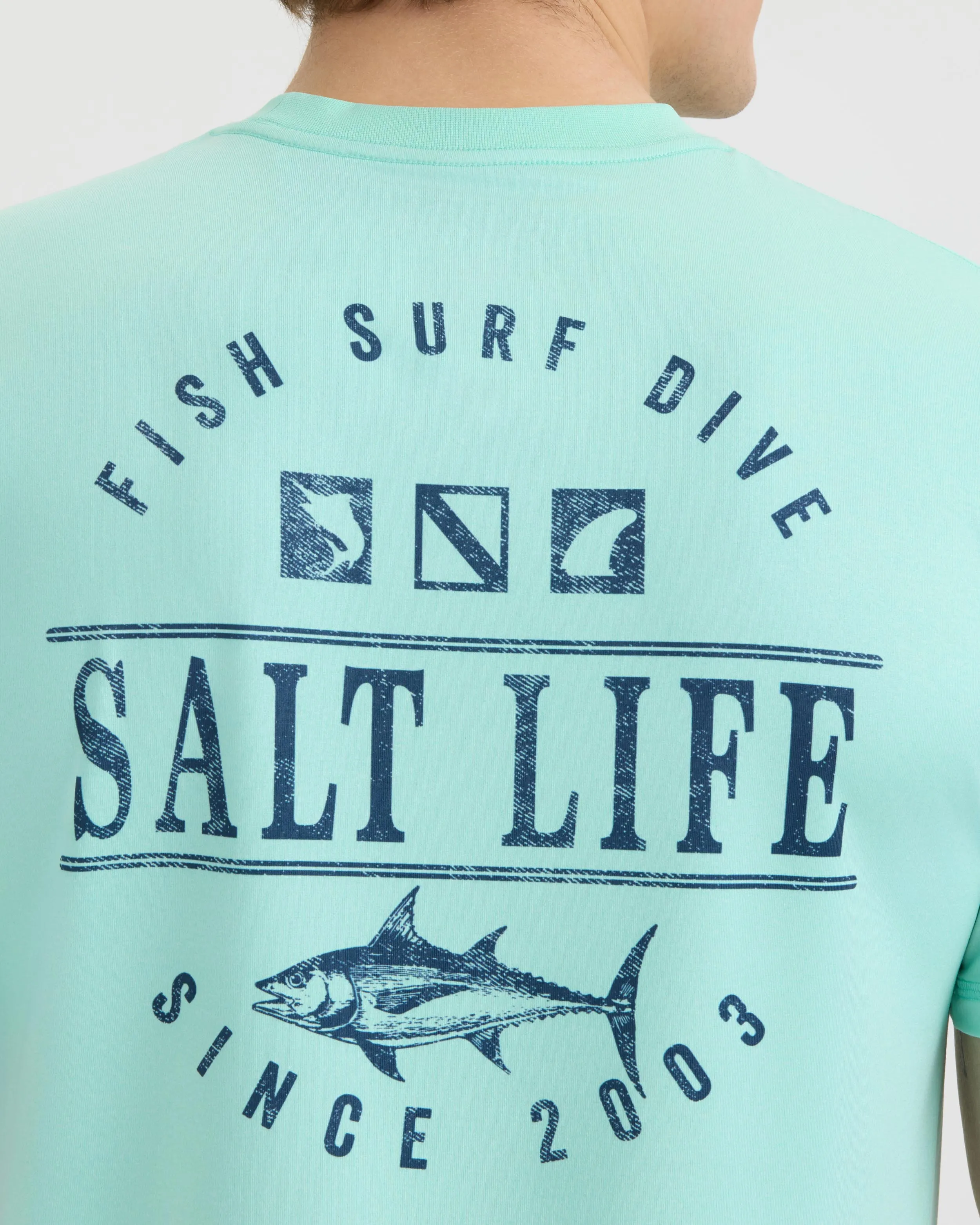 Men’s Sea to Sea SLX Performance Short Sleeve Tee sold by Salt Life product image thumbnail 5
