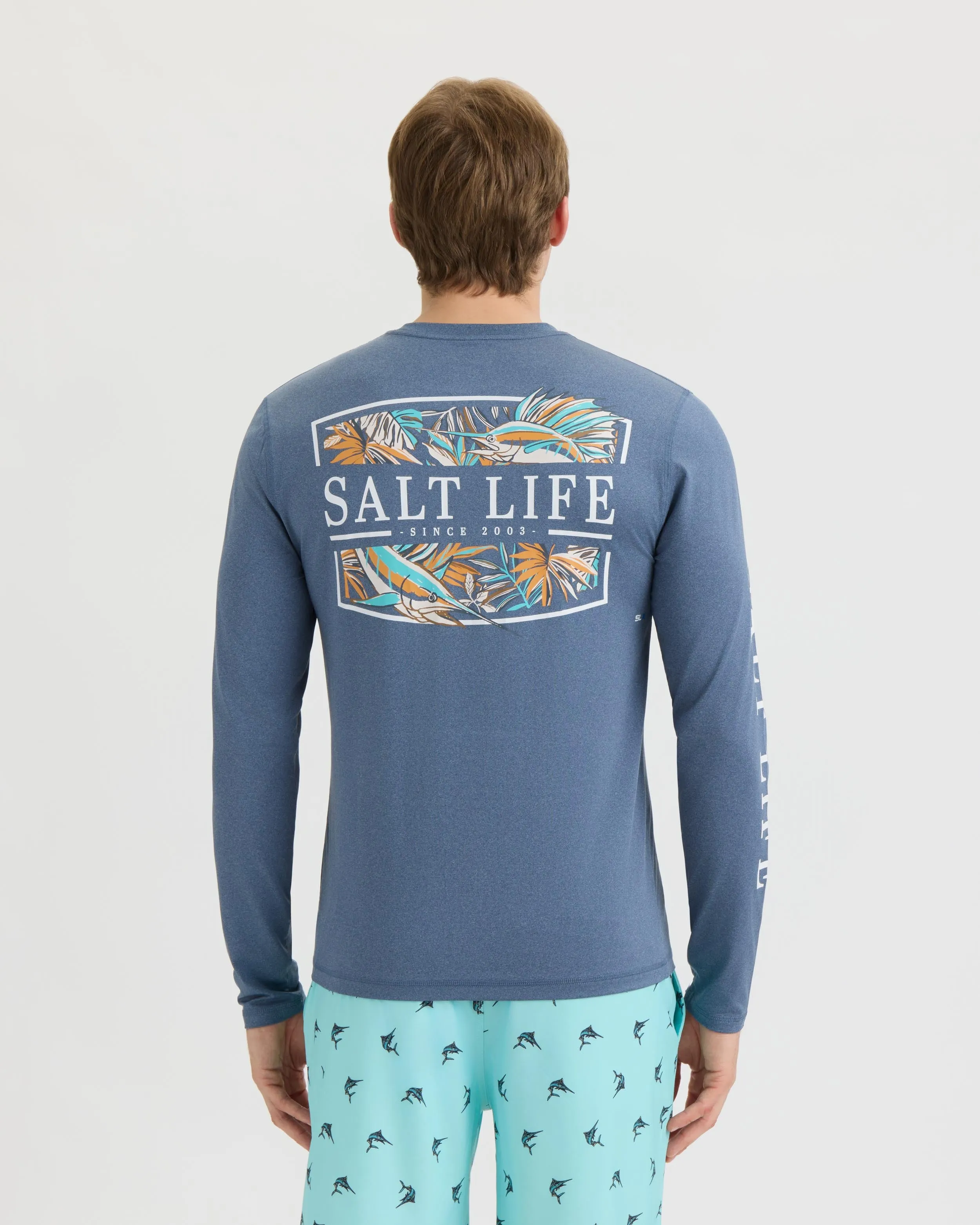 Men’s Lush Canopy Performance Long Sleeve Tee sold by Salt Life product image thumbnail 3