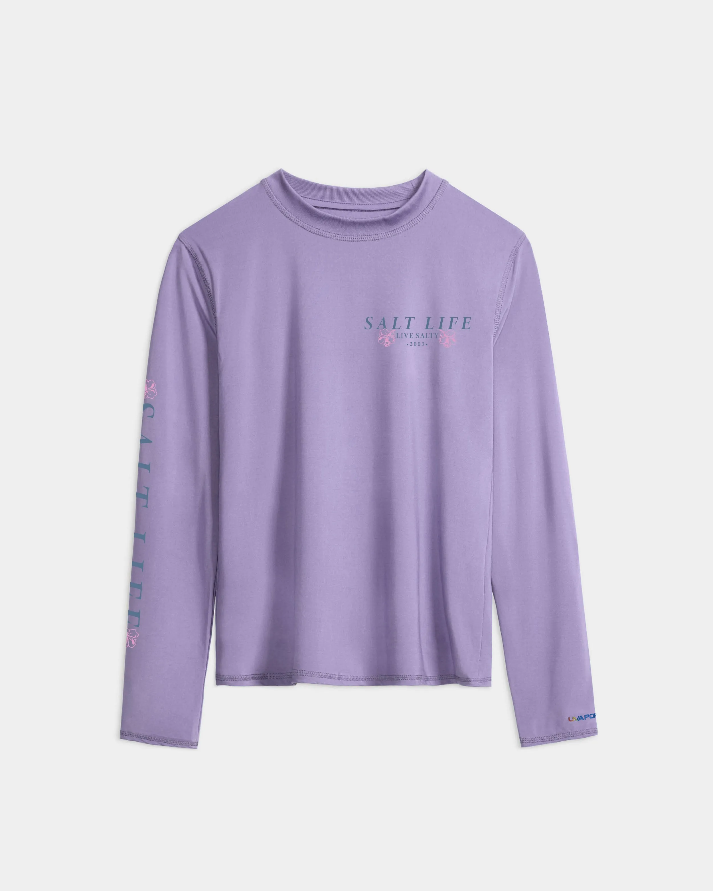 Women’s Salty Marlin Badge SLX Performance Long Sleeve Tee sold by Salt Life product image thumbnail 2