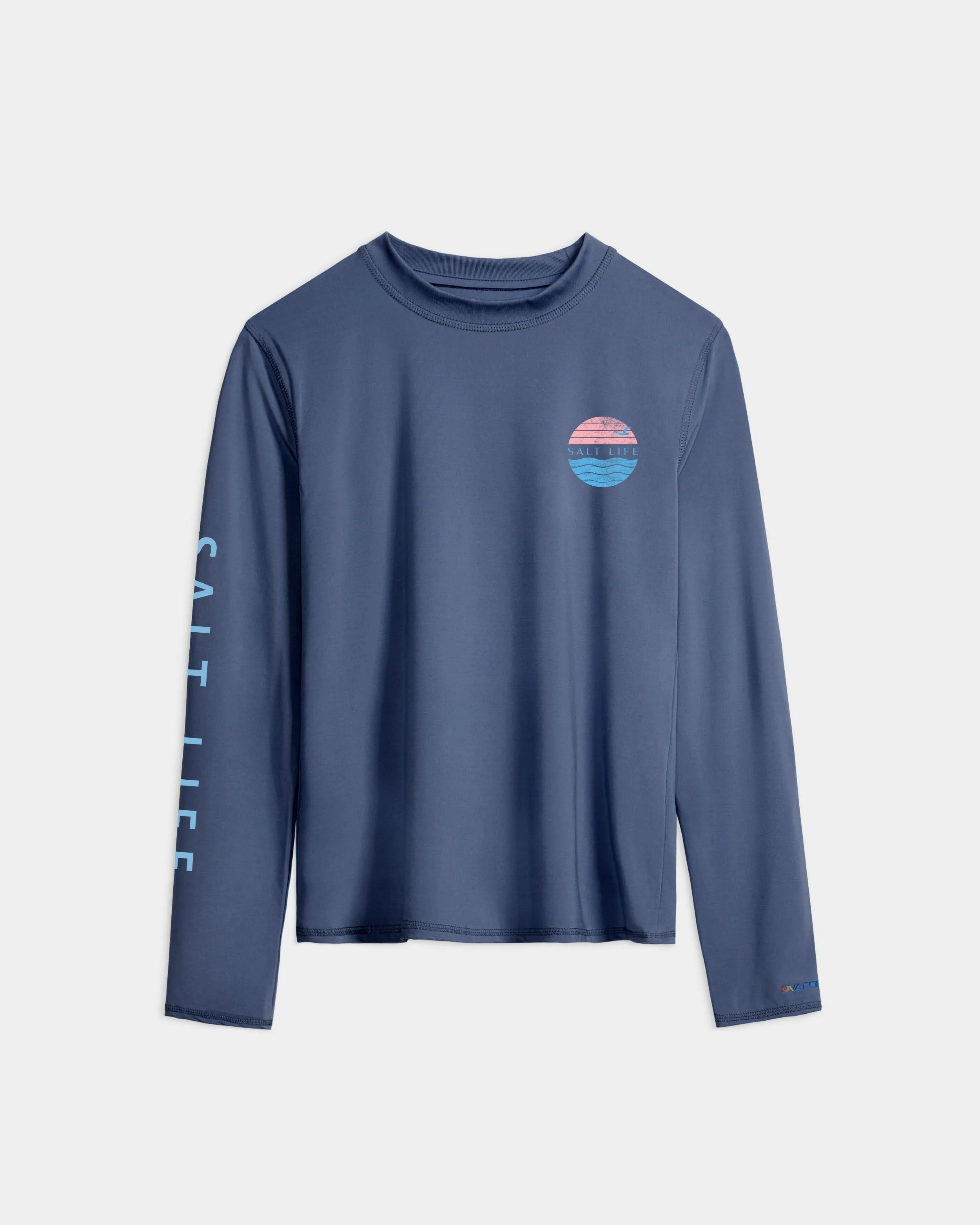 Women’s Coral Life Flag SLX Performance Long Sleeve Tee sold by Salt Life product image thumbnail 2