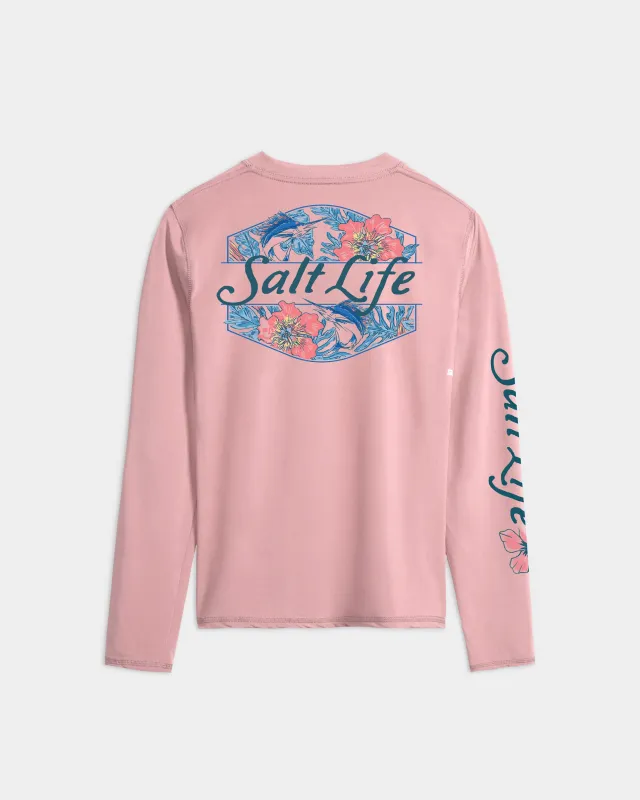 Women’s Sailing Tropics SLX Performance Long Sleeve Tee made by Salt Life
