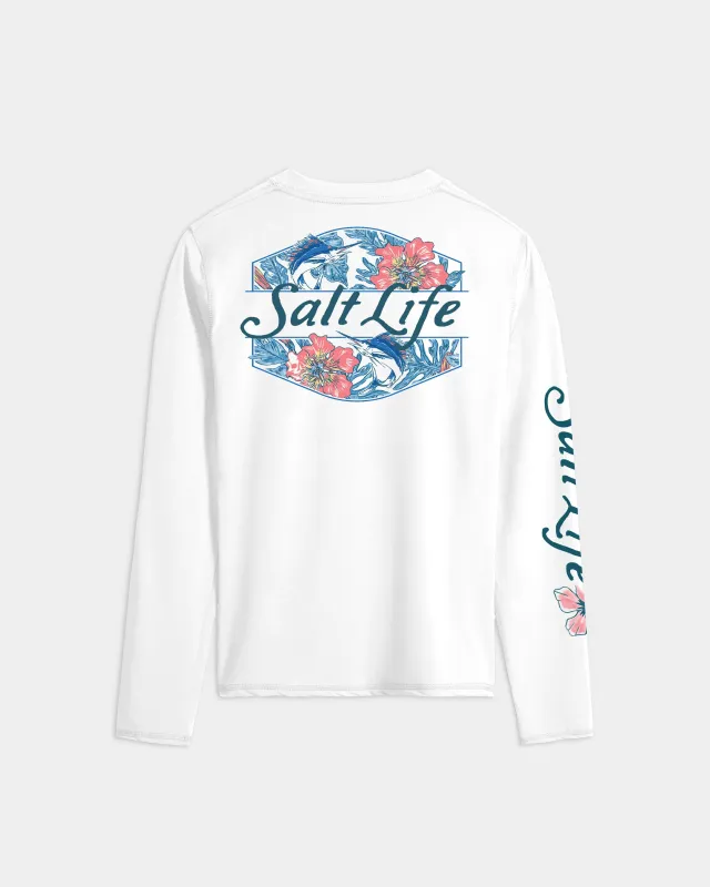 Women’s Sailing Tropics SLX Performance Long Sleeve Tee sold by Salt Life