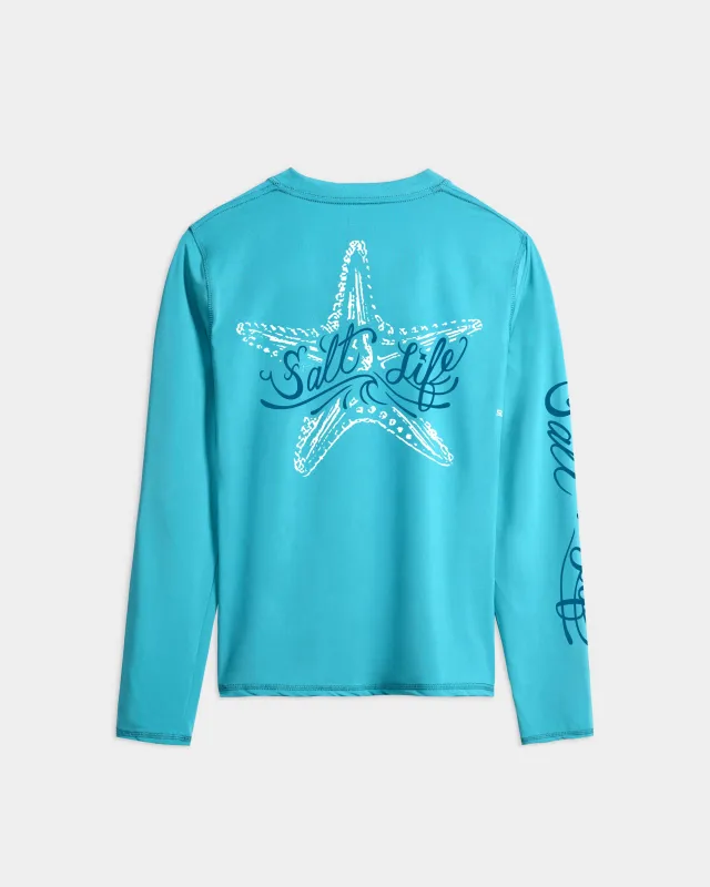 Women’s Island Star SLX Performance Long Sleeve Tee made by Salt Life