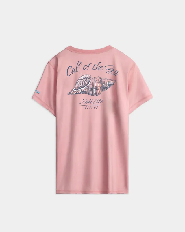 Women’s Call of the Sea SLX Performance Short Sleeve Tee sold by Salt Life
