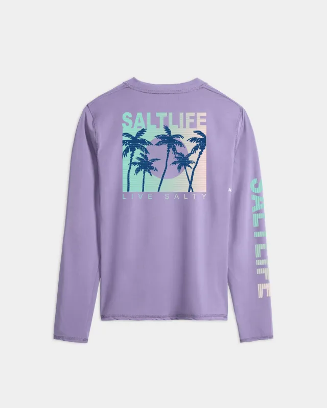 Women’s Palmline SLX Performance Long Sleeve Tee sold by Salt Life