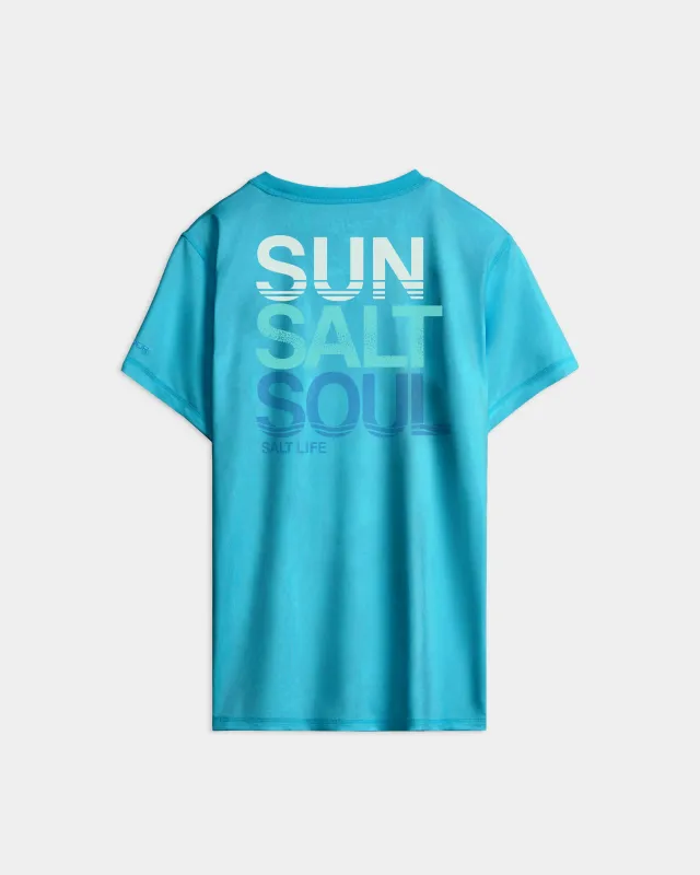 Women’s Sun Salt Soul SLX Performance Short Sleeve Tee sold by Salt Life
