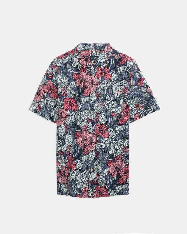 Men’s Sailfish Blossom Woven Shirt sold by Salt Life