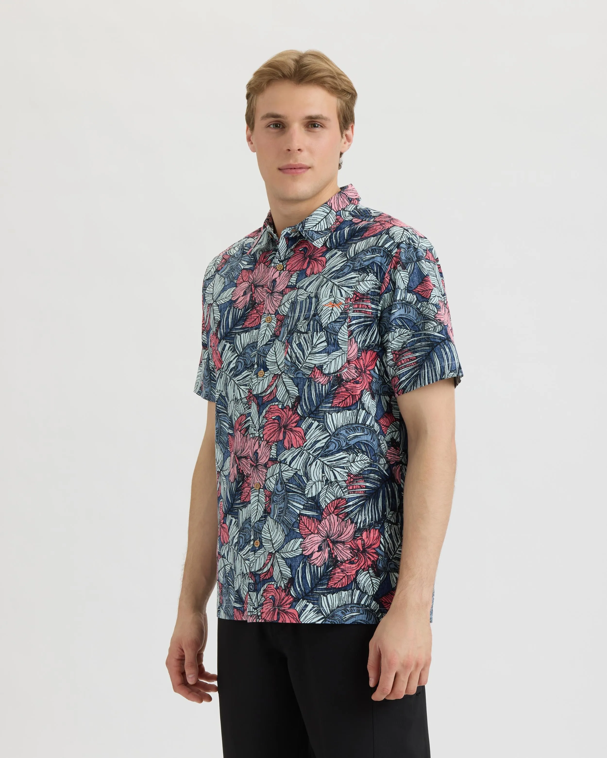 Men’s Sailfish Blossom Woven Shirt sold by Salt Life product image thumbnail 3