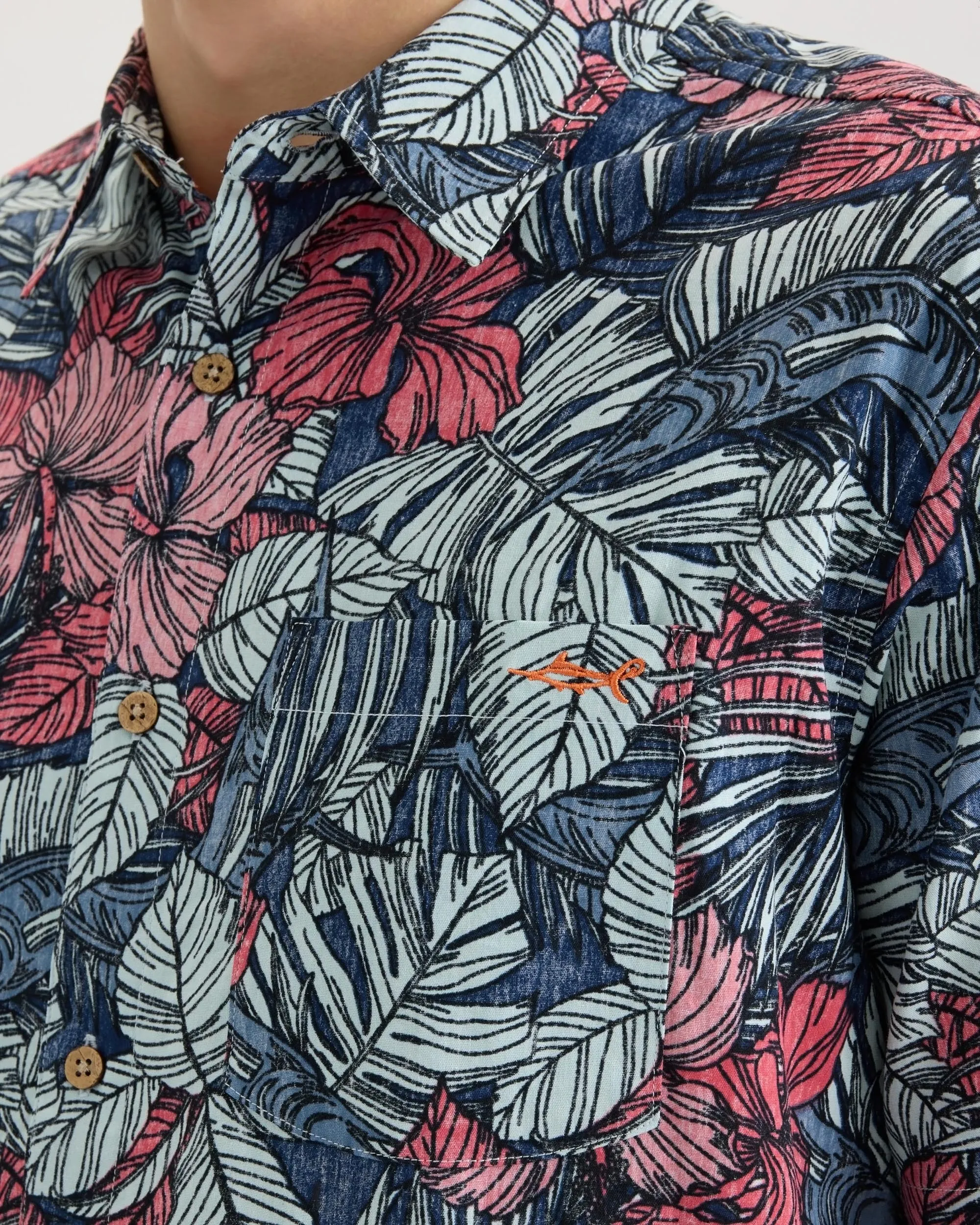 Men’s Sailfish Blossom Woven Shirt sold by Salt Life product image thumbnail 5