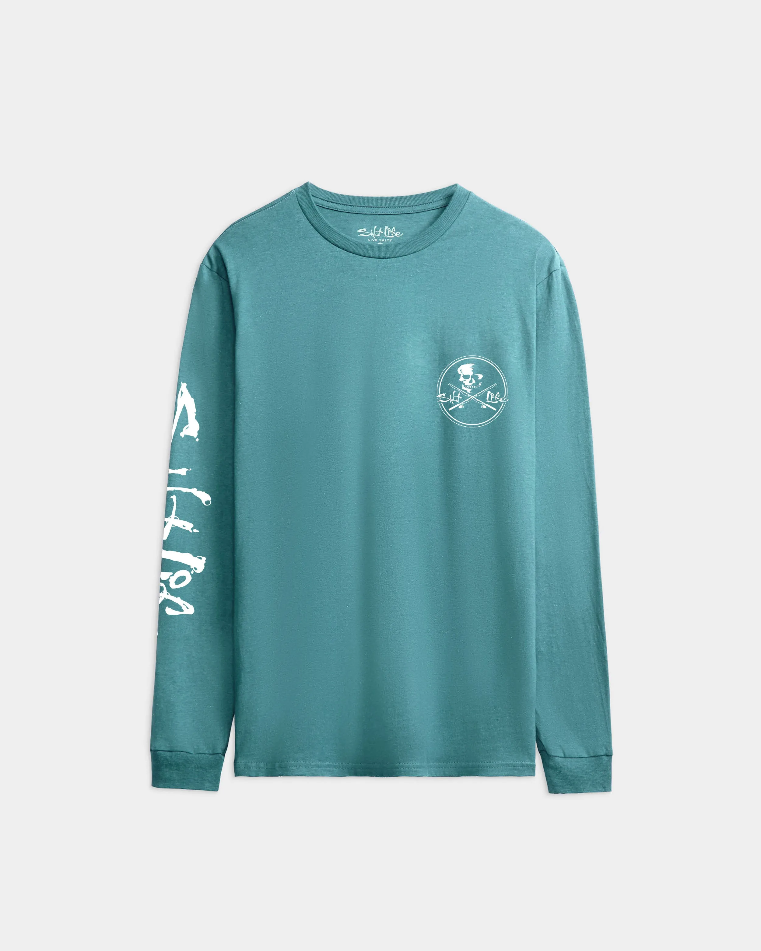 Men's Skull and Poles Long Sleeve Tee sold by Salt Life product image thumbnail 2