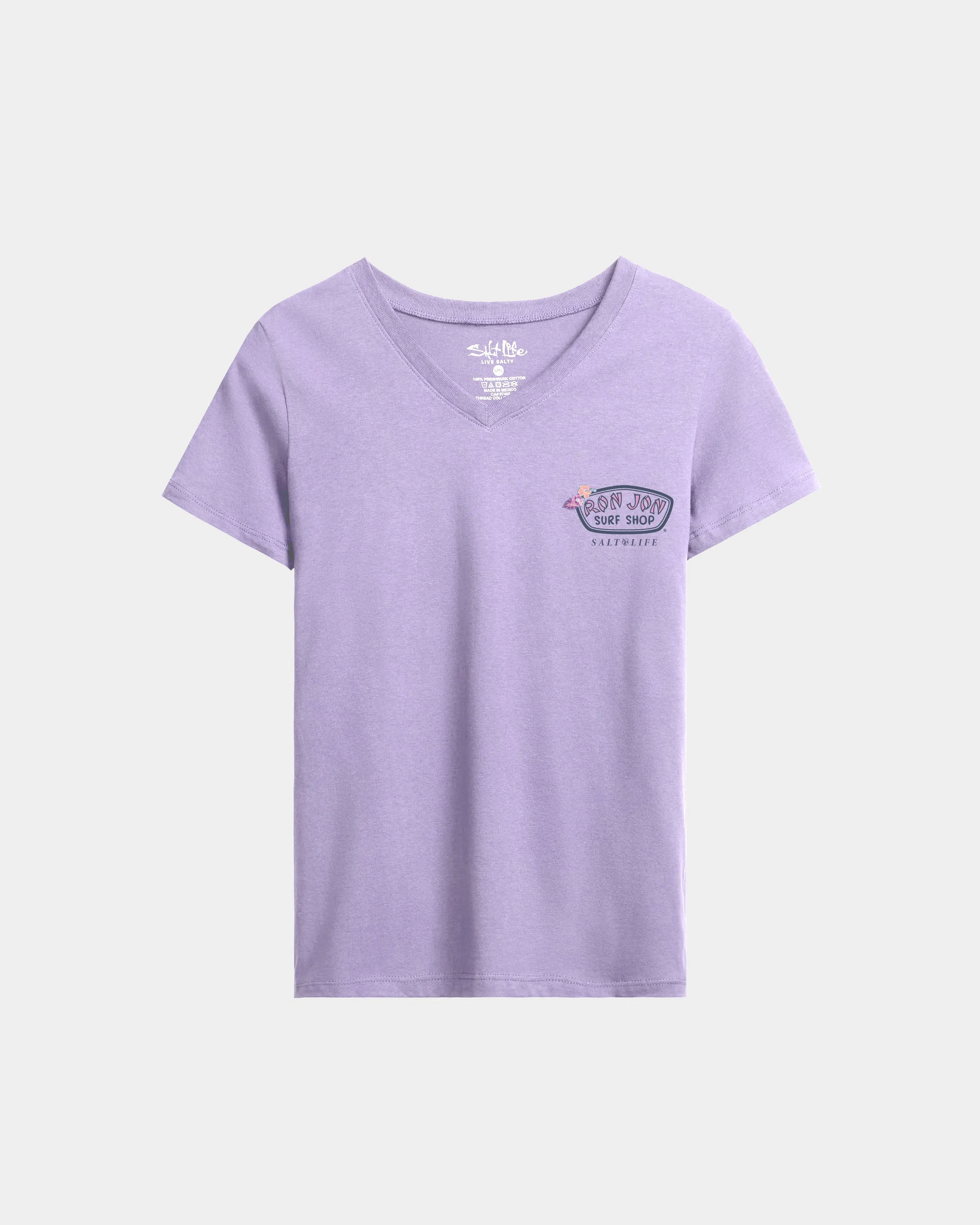 Women’s Salty Marlin Badge V-Neck Short Sleeve Tee sold by Salt Life product image thumbnail 2