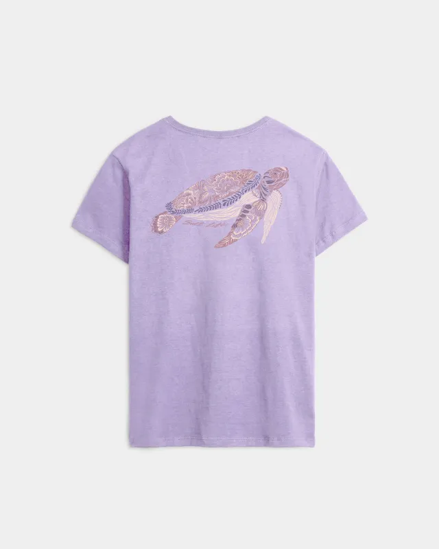 Women’s Ocean Turtle Short Sleeve Tee sold by Salt Life