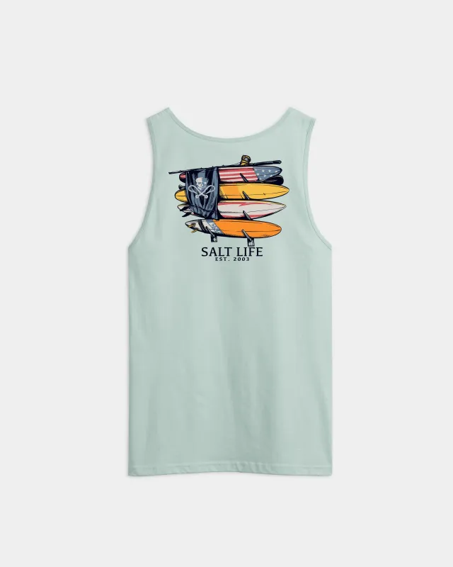 Men’s American Quiver Tank Top made by Salt Life