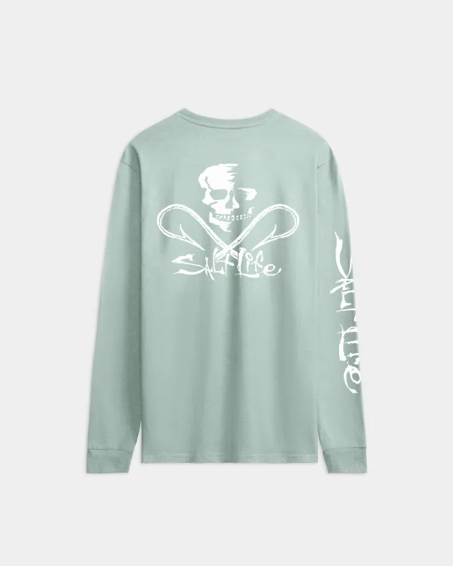 Men’s Skull and Hook Long Sleeve Tee sold by Salt Life
