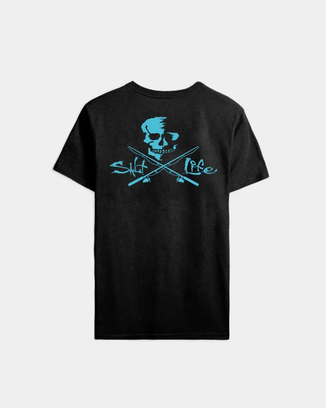 Men’s Skull and Poles Short Sleeve Tee made by Salt Life