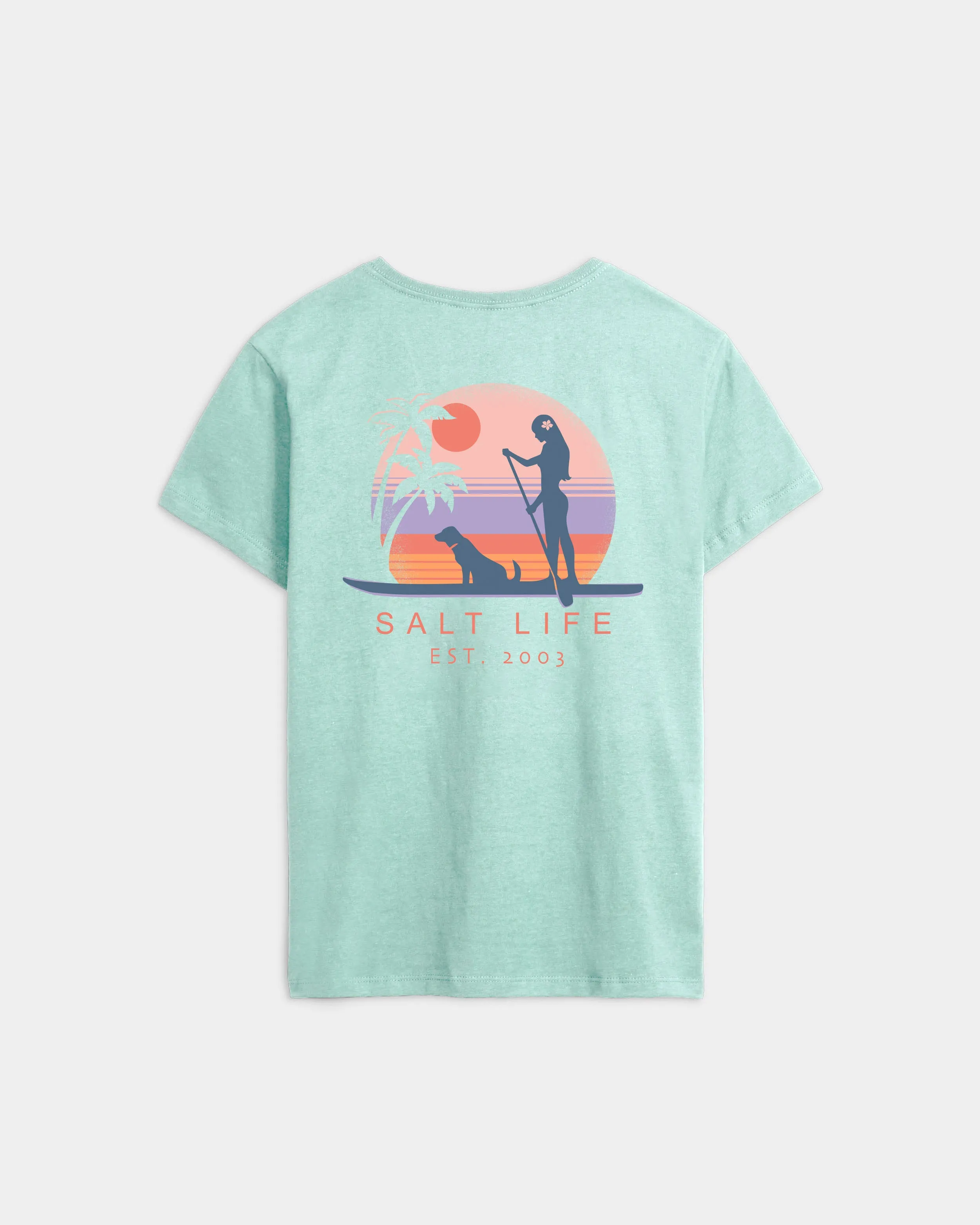 Women’s Doggy Days Short Sleeve Tee sold by Salt Life