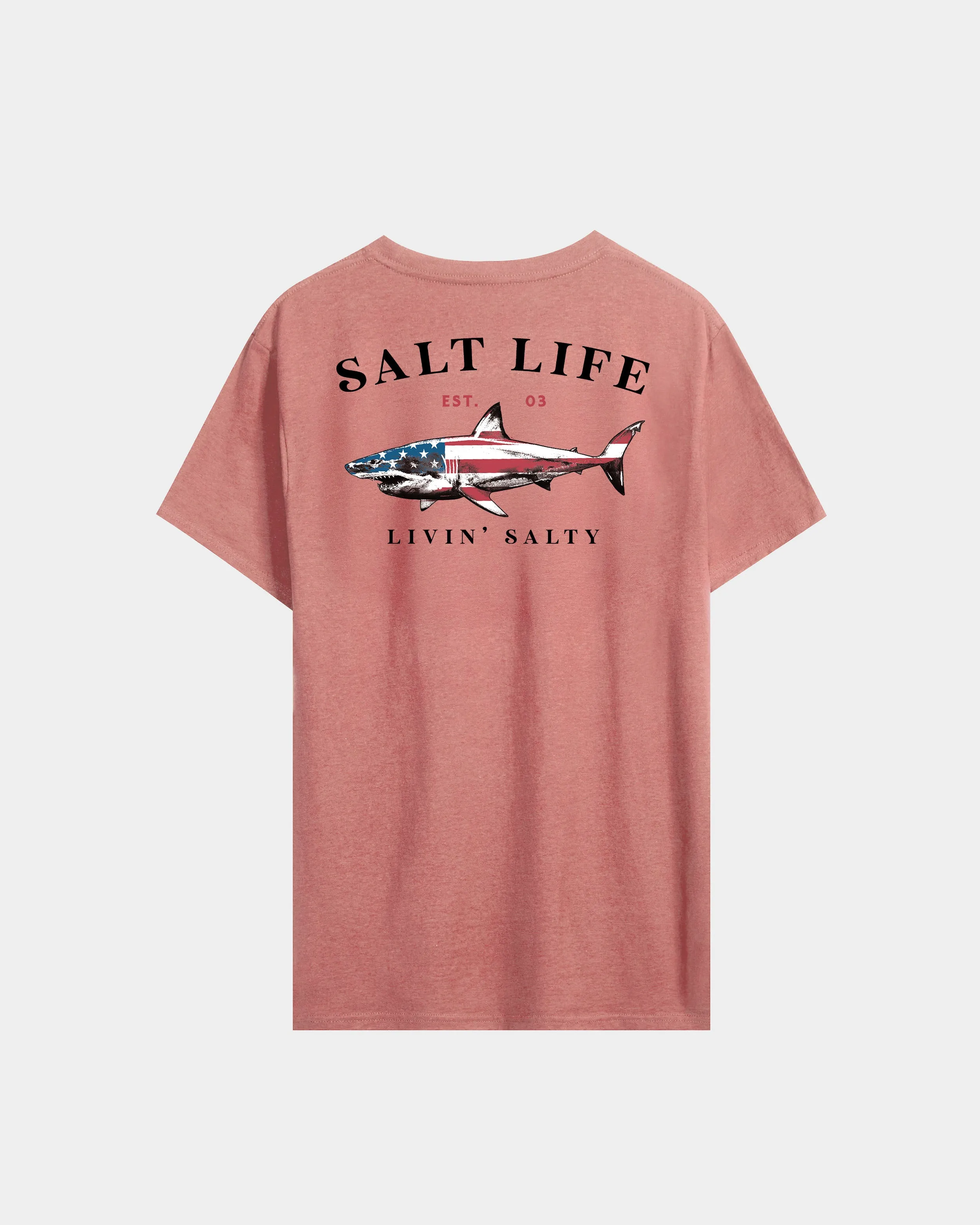 Men’s Jaws of Steel 2.0 Short Sleeve Tee - TALL sold by Salt Life