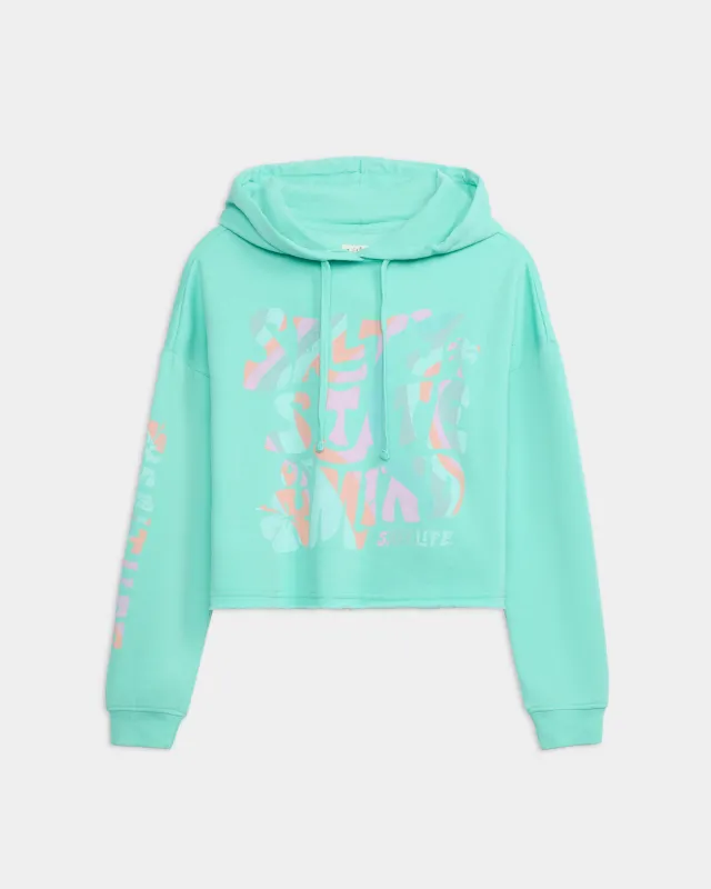 Women's Salty Mind Cropped Hoodie made by Salt Life