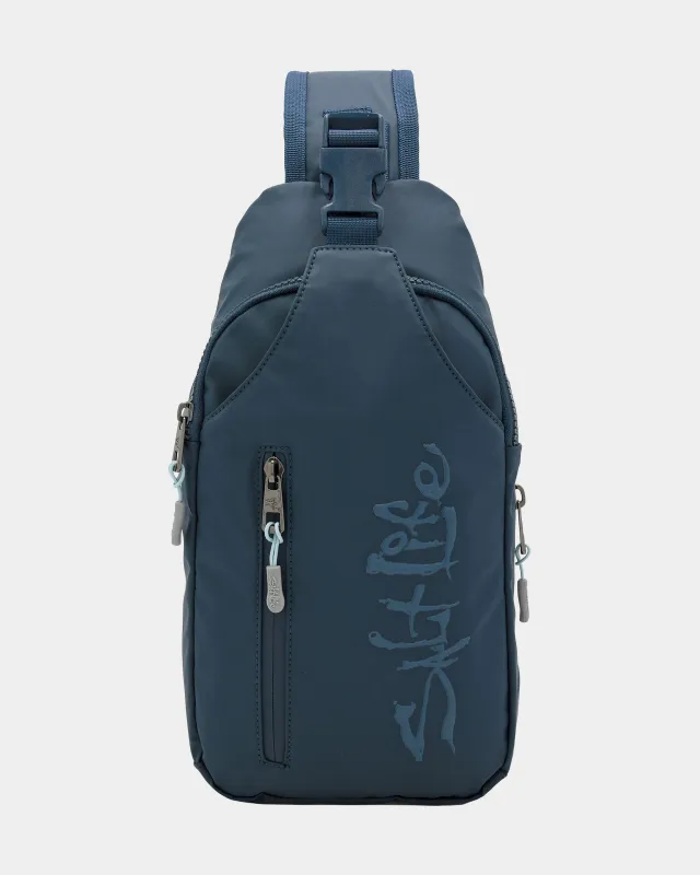 Wayfarer Sling Bag With Water Bottle Pocket made by Salt Life