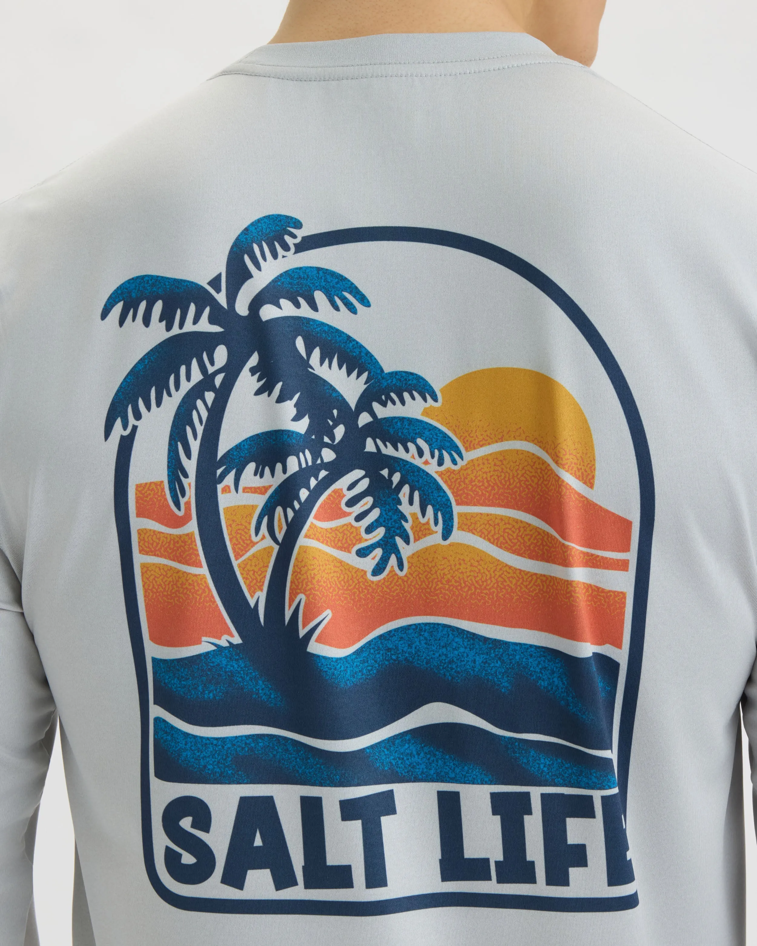Men’s Salt Life Sunset Long Sleeve SLX Performance Tee sold by Salt Life product image thumbnail 5