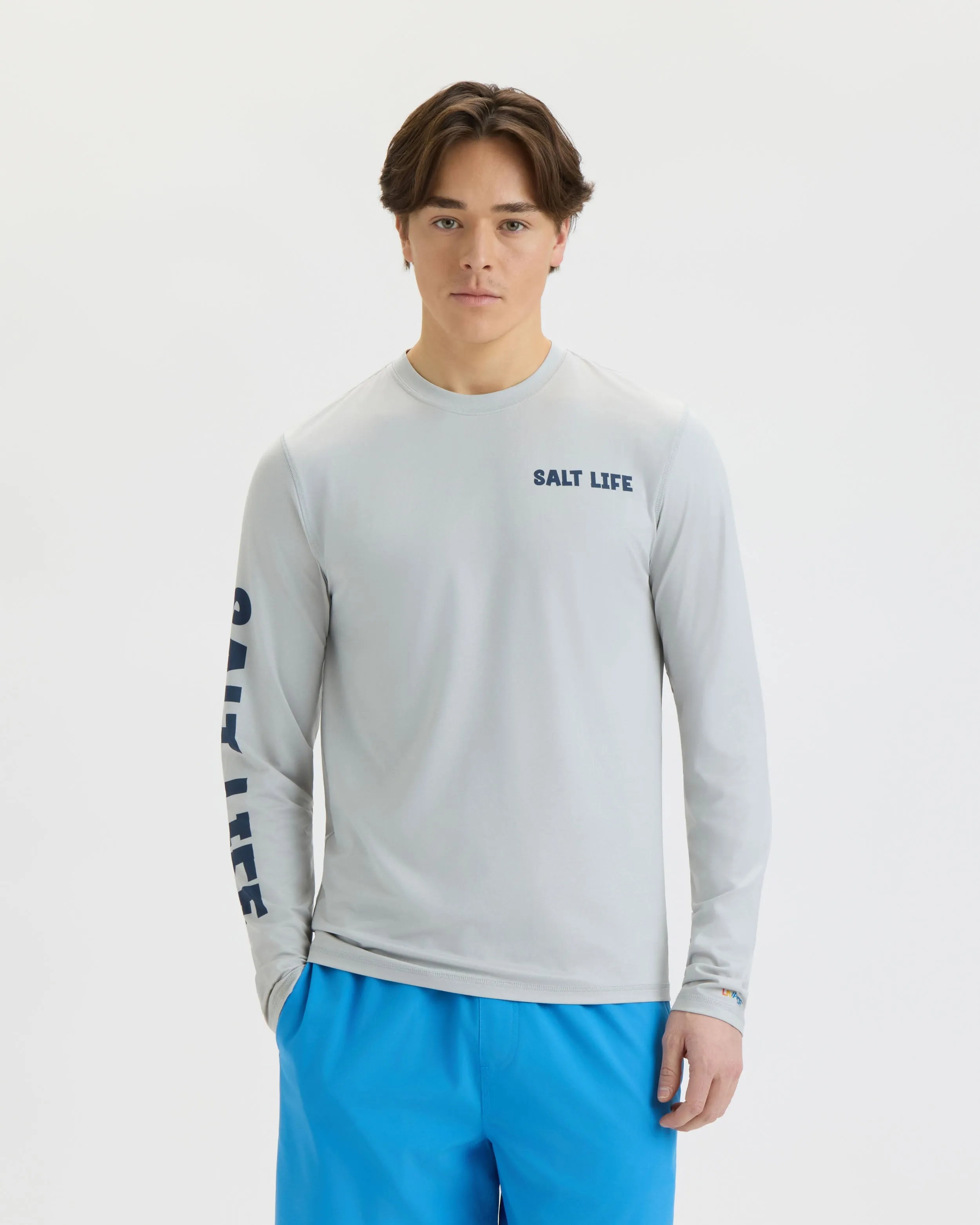 Men’s Salt Life Sunset Long Sleeve SLX Performance Tee sold by Salt Life product image thumbnail 2