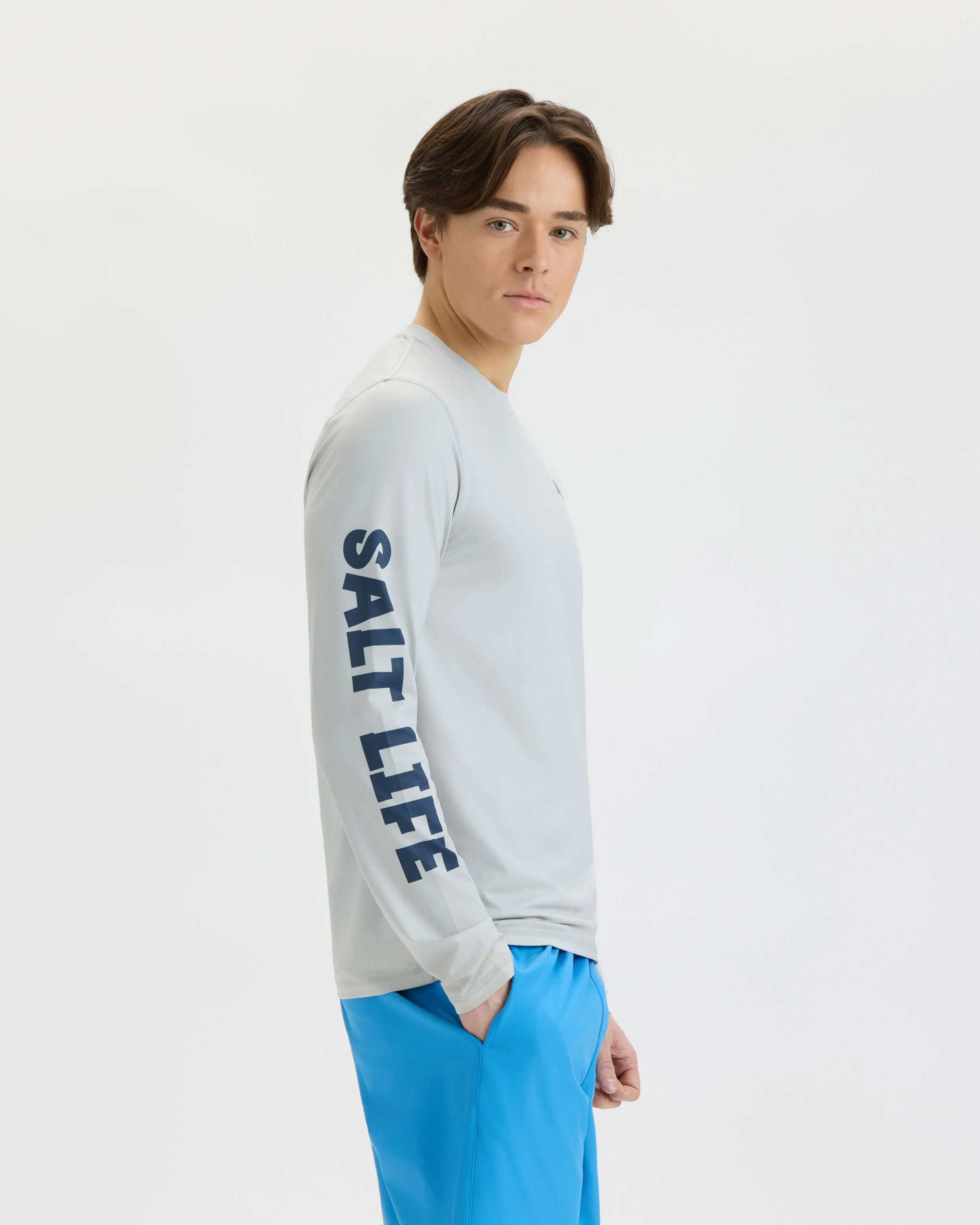 Men’s Salt Life Sunset Long Sleeve SLX Performance Tee sold by Salt Life product image thumbnail 3
