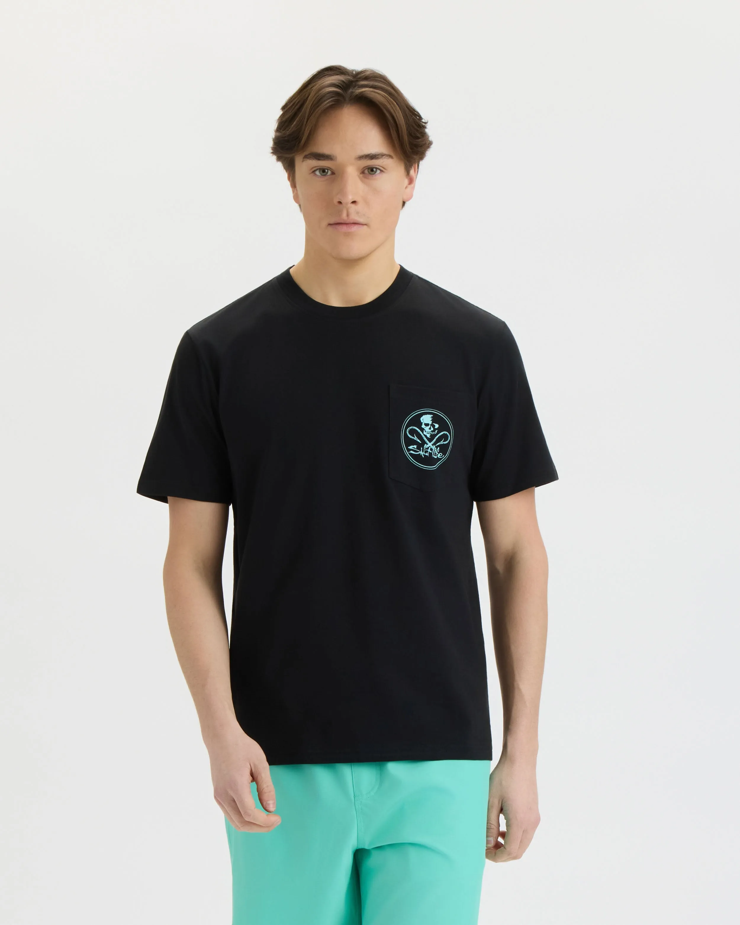 Men's Skull And Hooks Short Sleeve Tee sold by Salt Life product image thumbnail 2