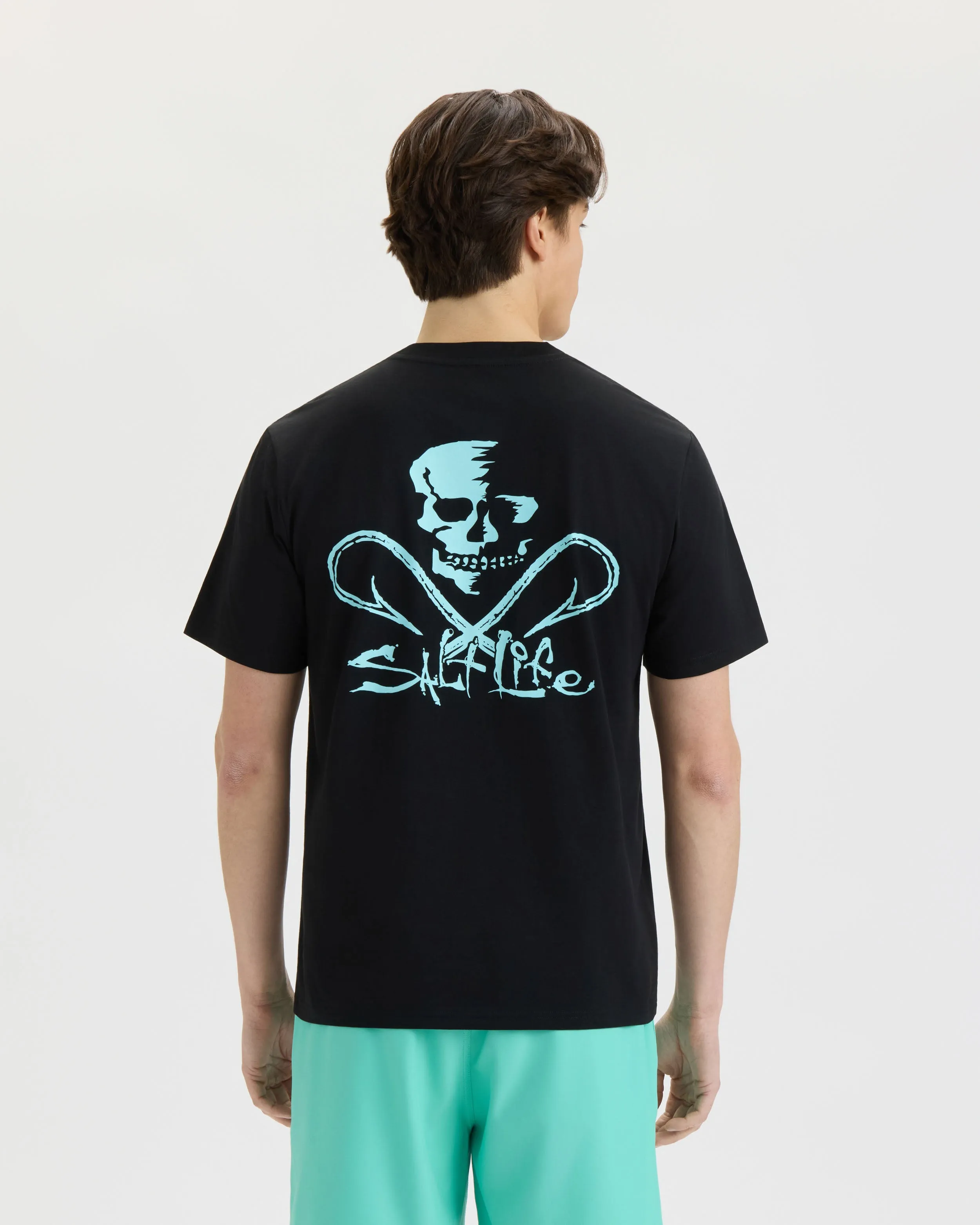 Men's Skull And Hooks Short Sleeve Tee sold by Salt Life product image thumbnail 4