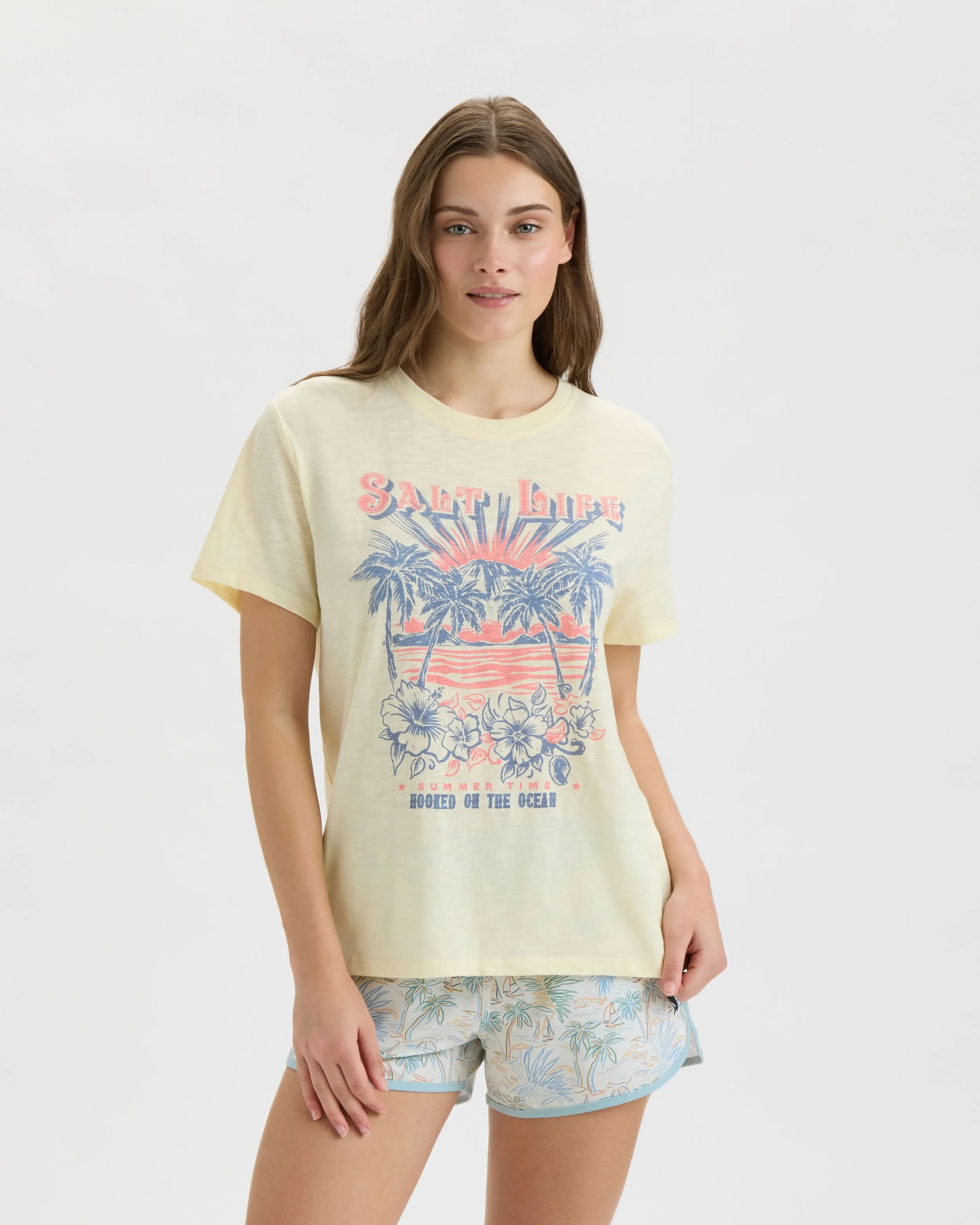 Women’s Volcano Sunrise Boyfriend Tee sold by Salt Life product image thumbnail 2
