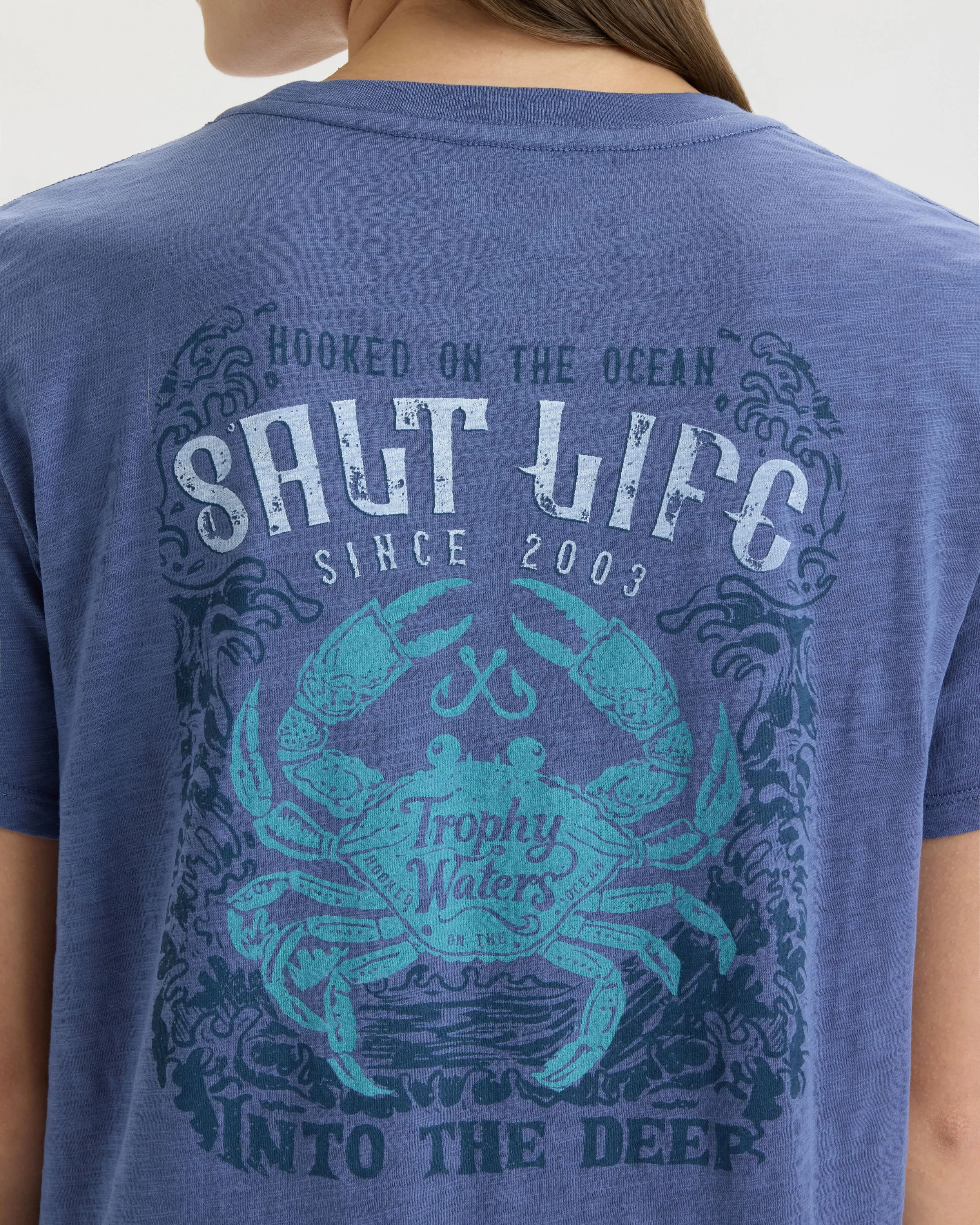 Women’s Trophy Waters Boyfriend Tee sold by Salt Life product image thumbnail 4