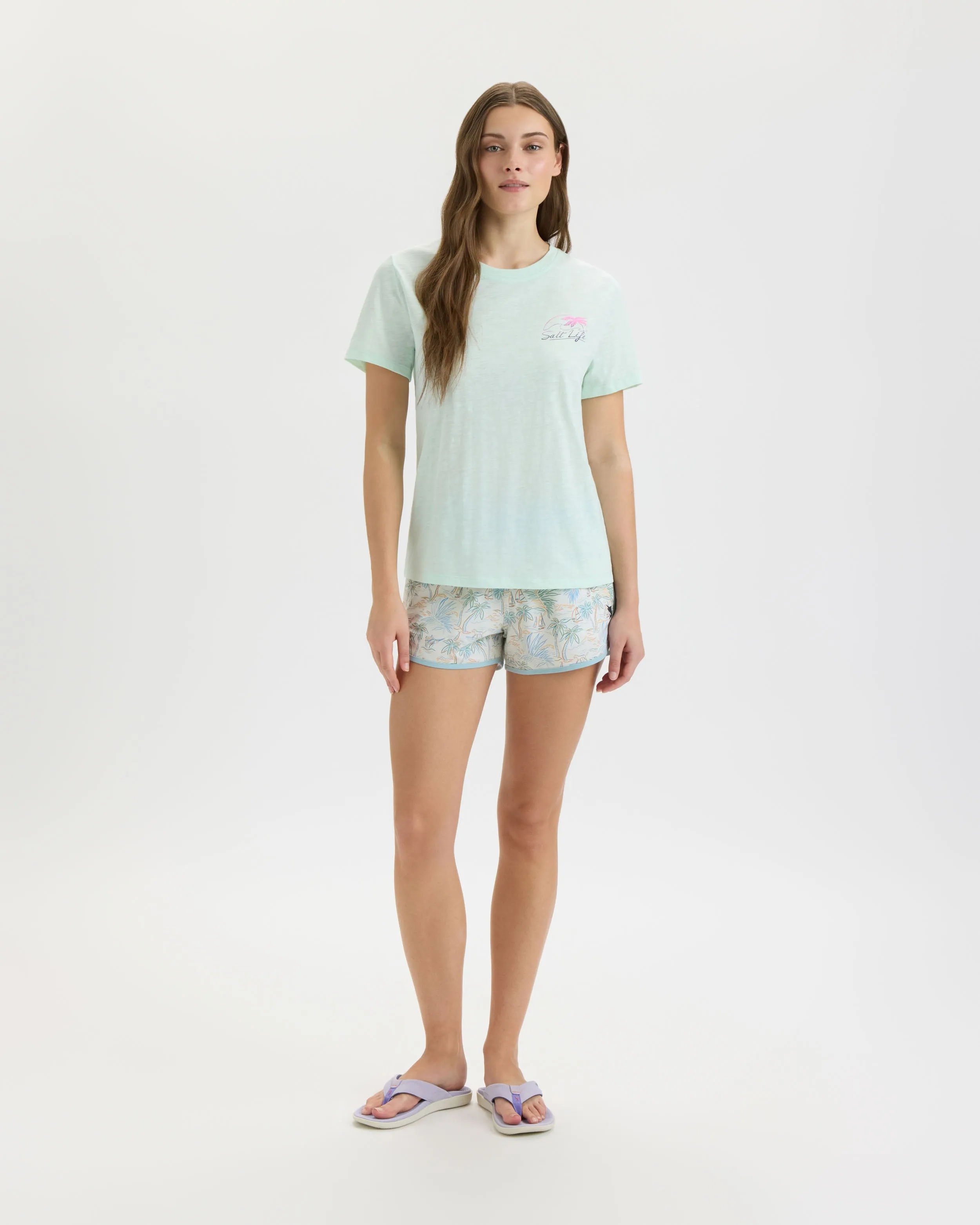 Women’s Smooth Paradise Boyfriend Tee sold by Salt Life product image thumbnail 5