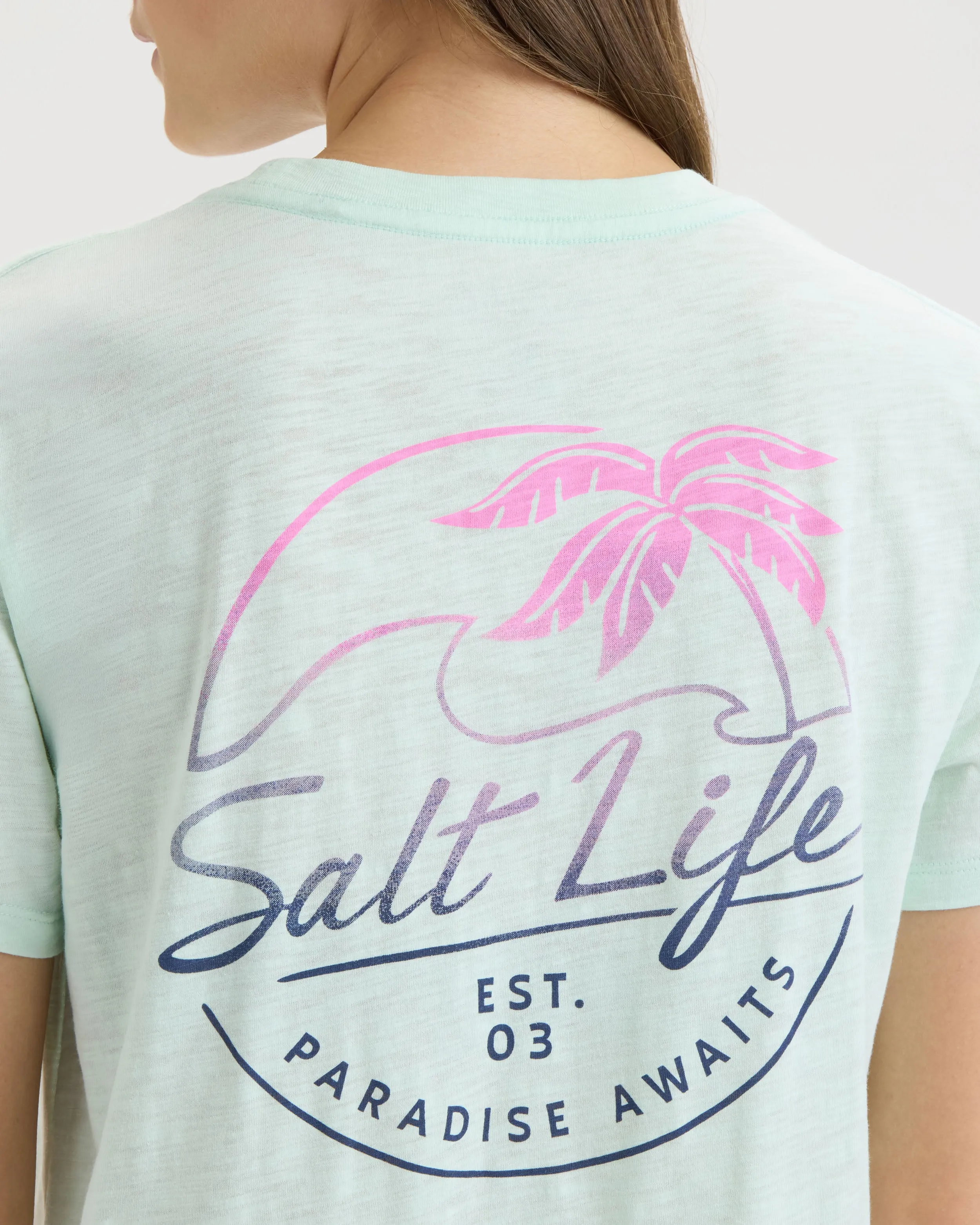 Women’s Smooth Paradise Boyfriend Tee sold by Salt Life product image thumbnail 4