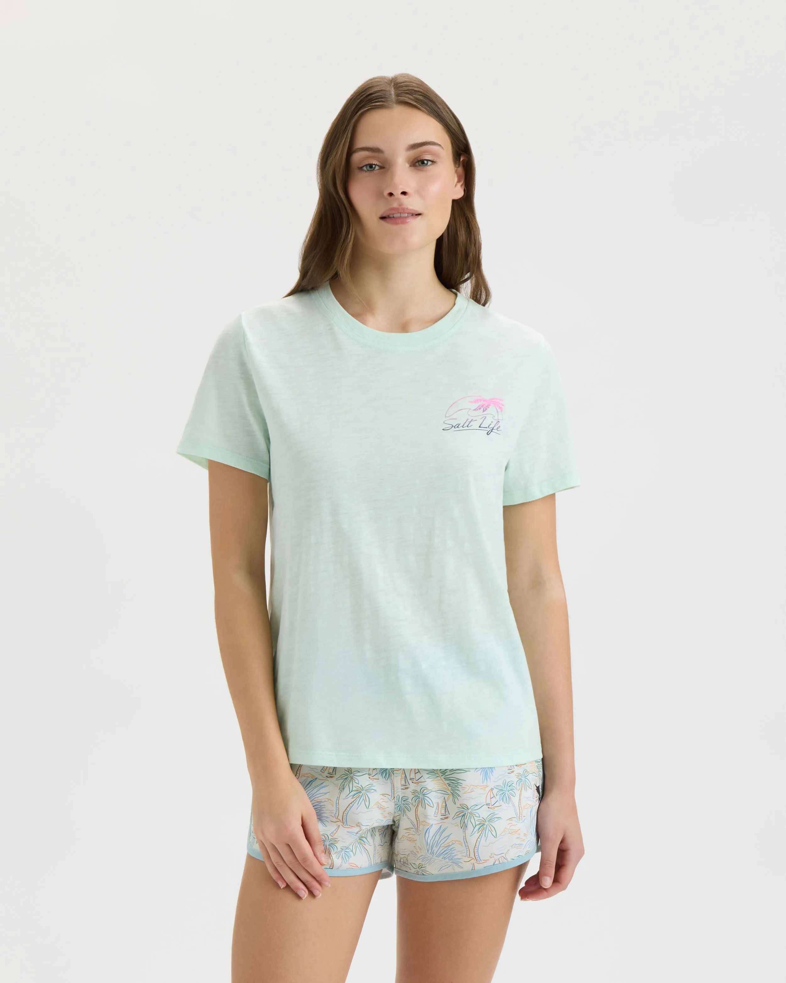 Women’s Smooth Paradise Boyfriend Tee sold by Salt Life product image thumbnail 2