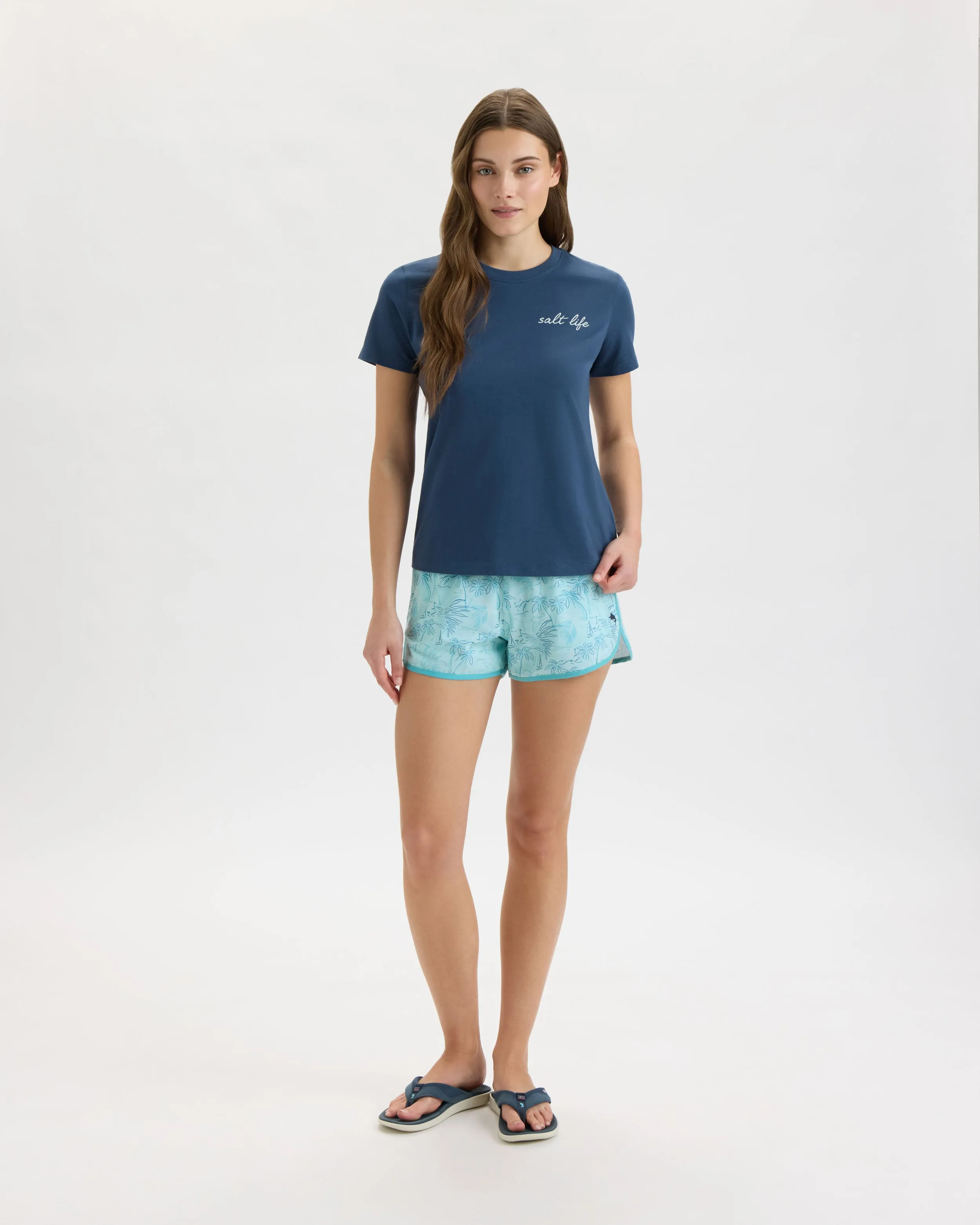 Women’s Shells & Stripes 30’s Tee sold by Salt Life product image thumbnail 5