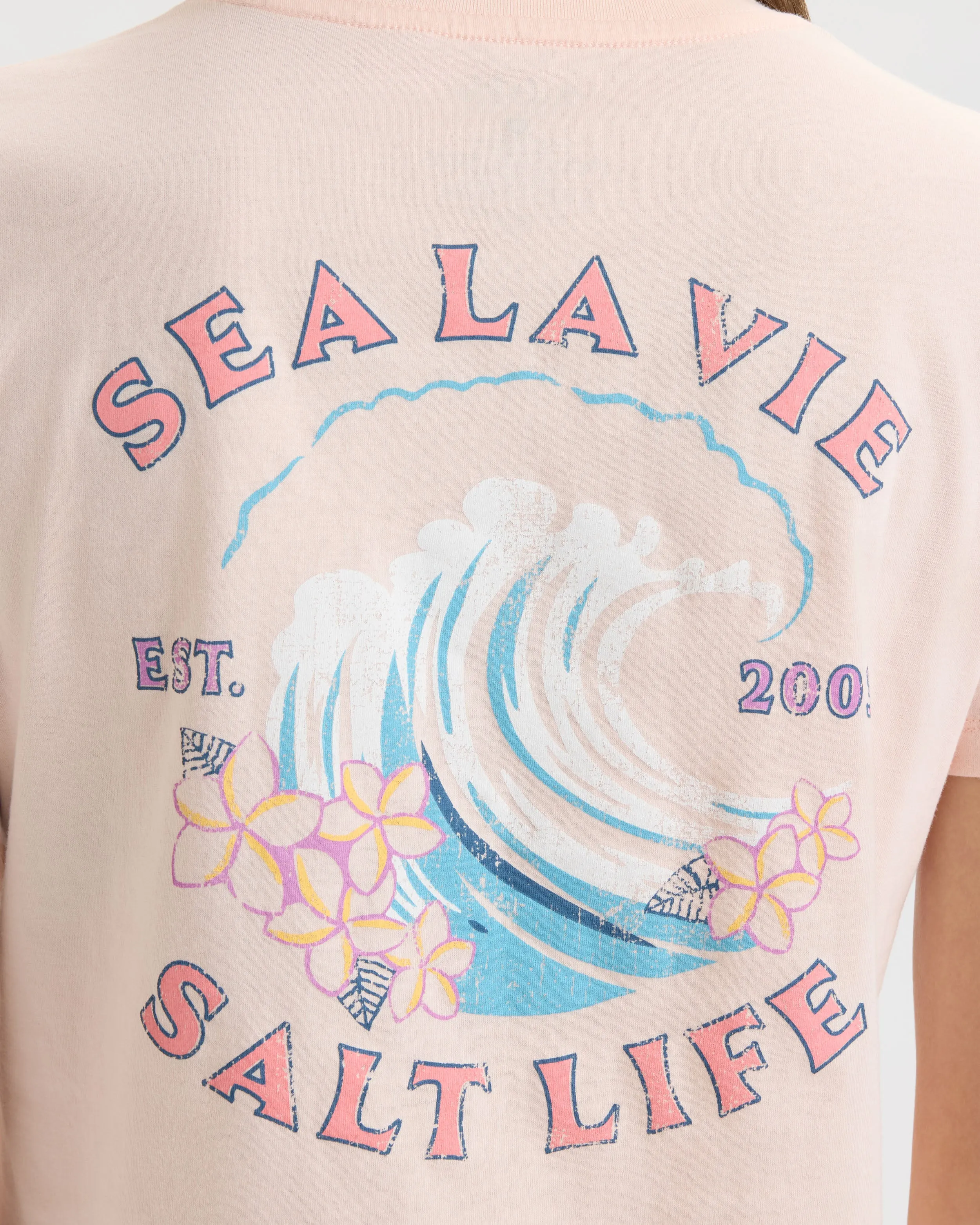 Women’s Sea La Vie Salty 30’s Tee sold by Salt Life product image thumbnail 4