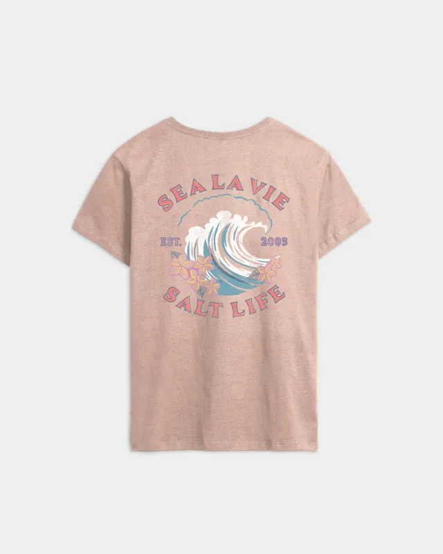 Women’s Sea La Vie Salty 30’s Tee made by Salt Life