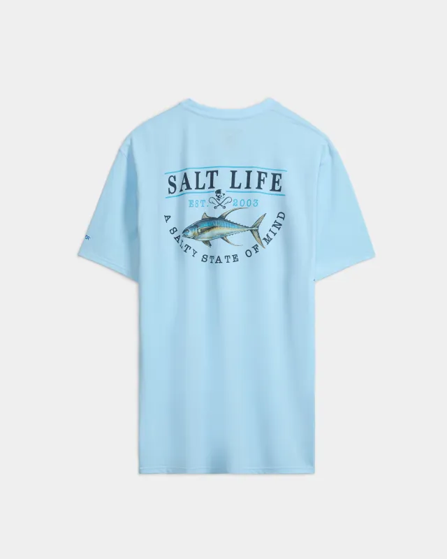 Men's Yellow Fin Catch SLX Performance Short Sleeve Tee made by Salt Life