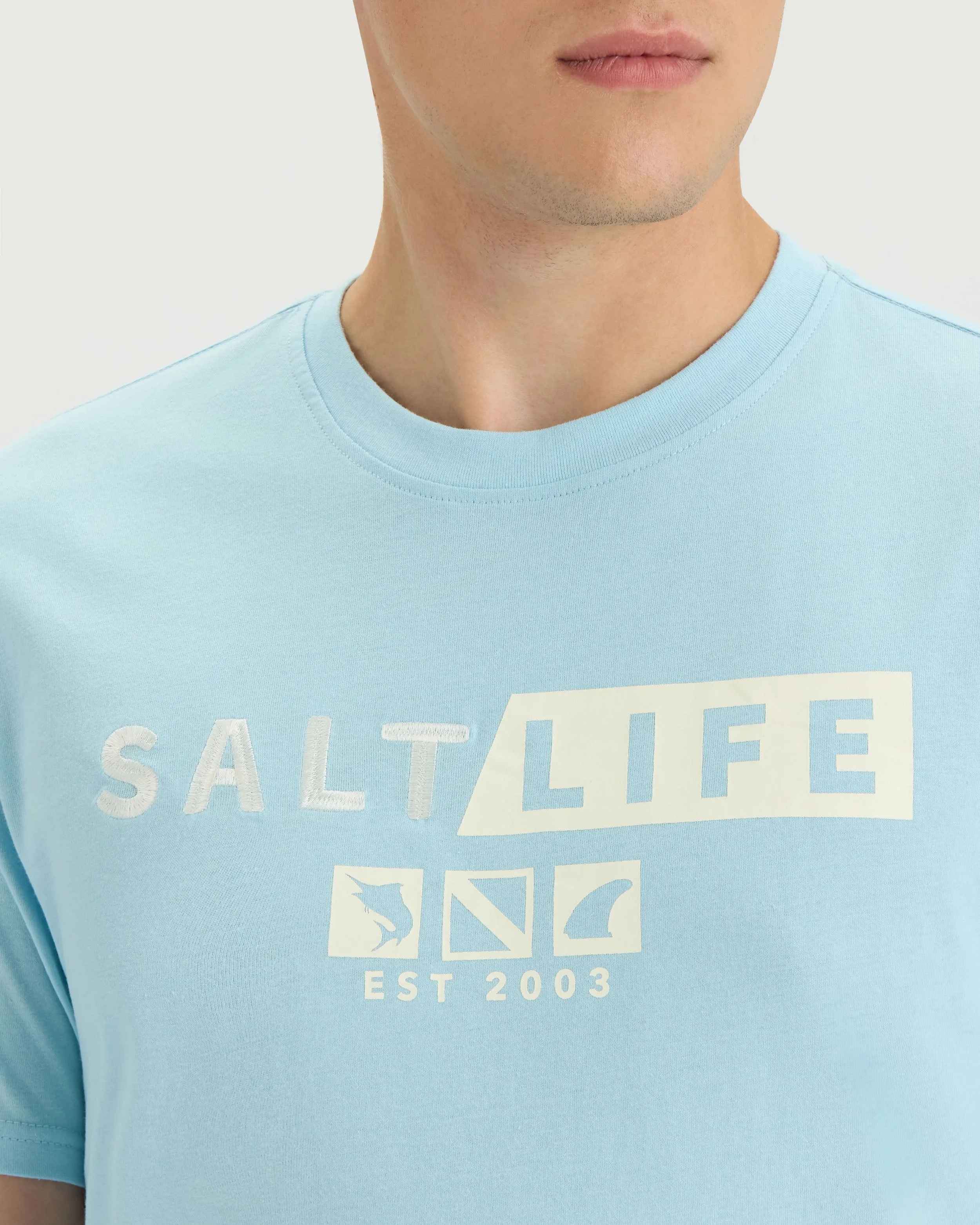 Men’s Fish Dive Surf 30’s Short Sleeve Tee sold by Salt Life product image thumbnail 5