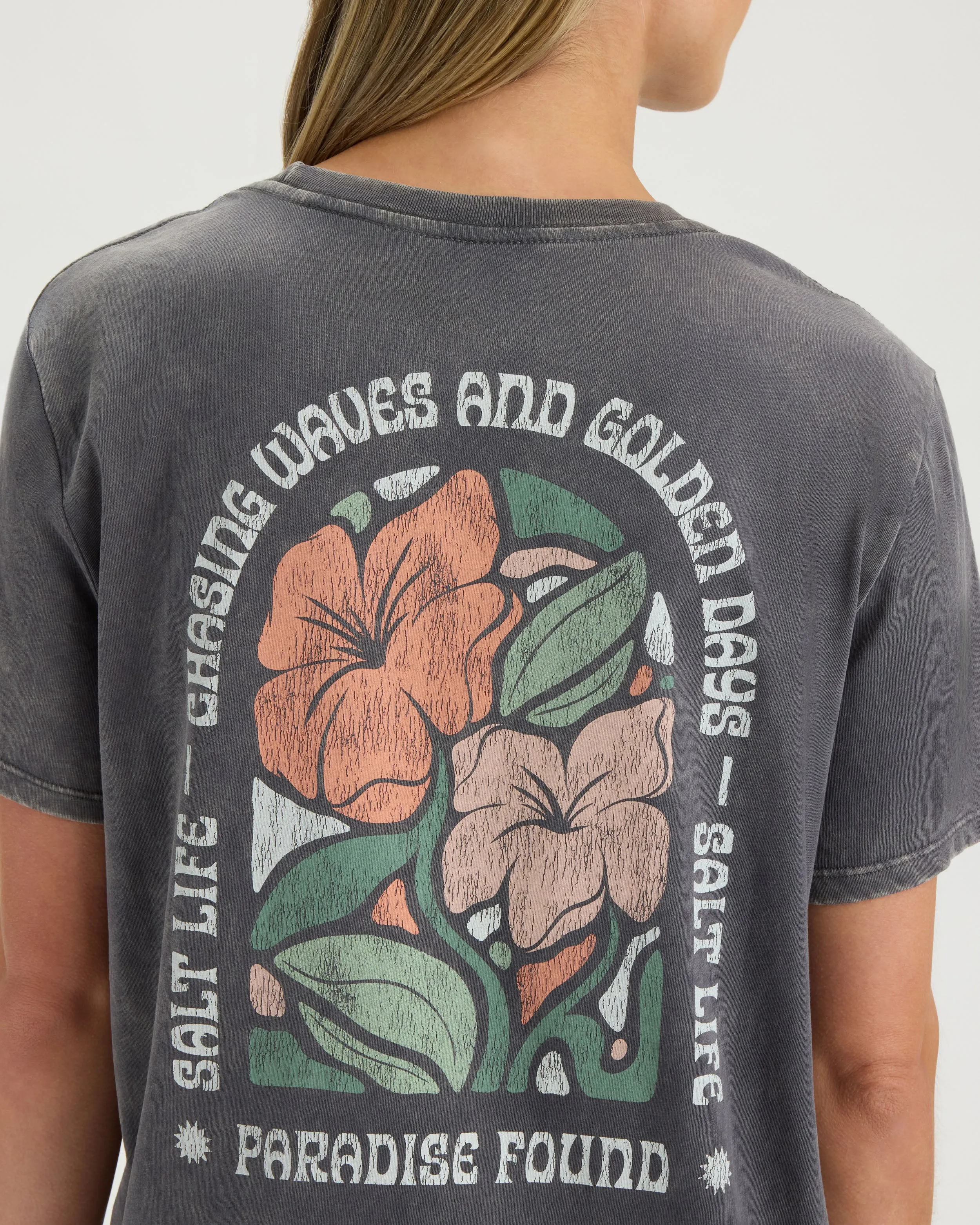 Women’s Floral Stainglass Short Sleeve Tee sold by Salt Life product image thumbnail 5
