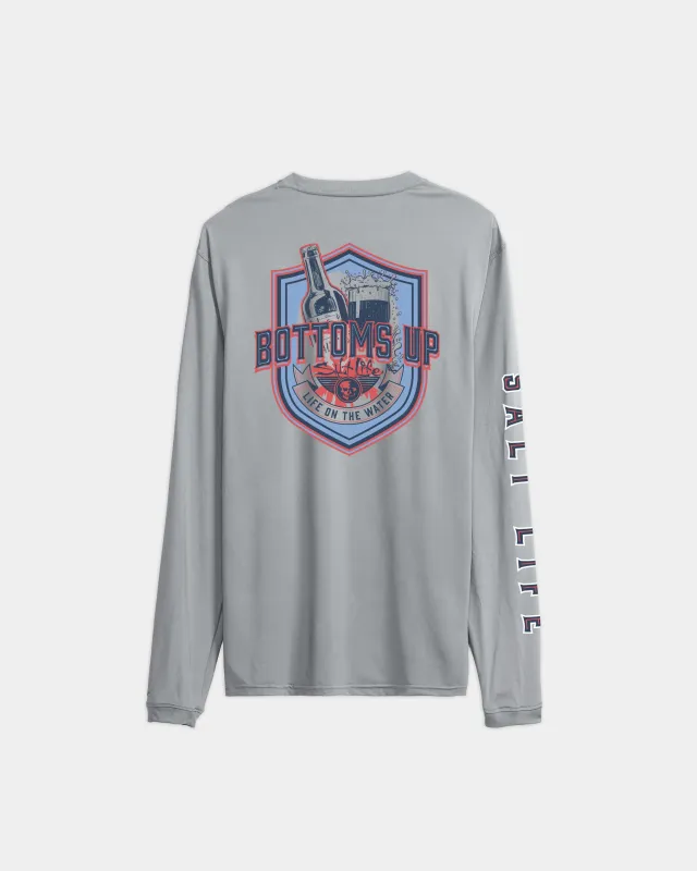 Men’s Bottoms Up SLX Performance Long Sleeve Tee made by Salt Life