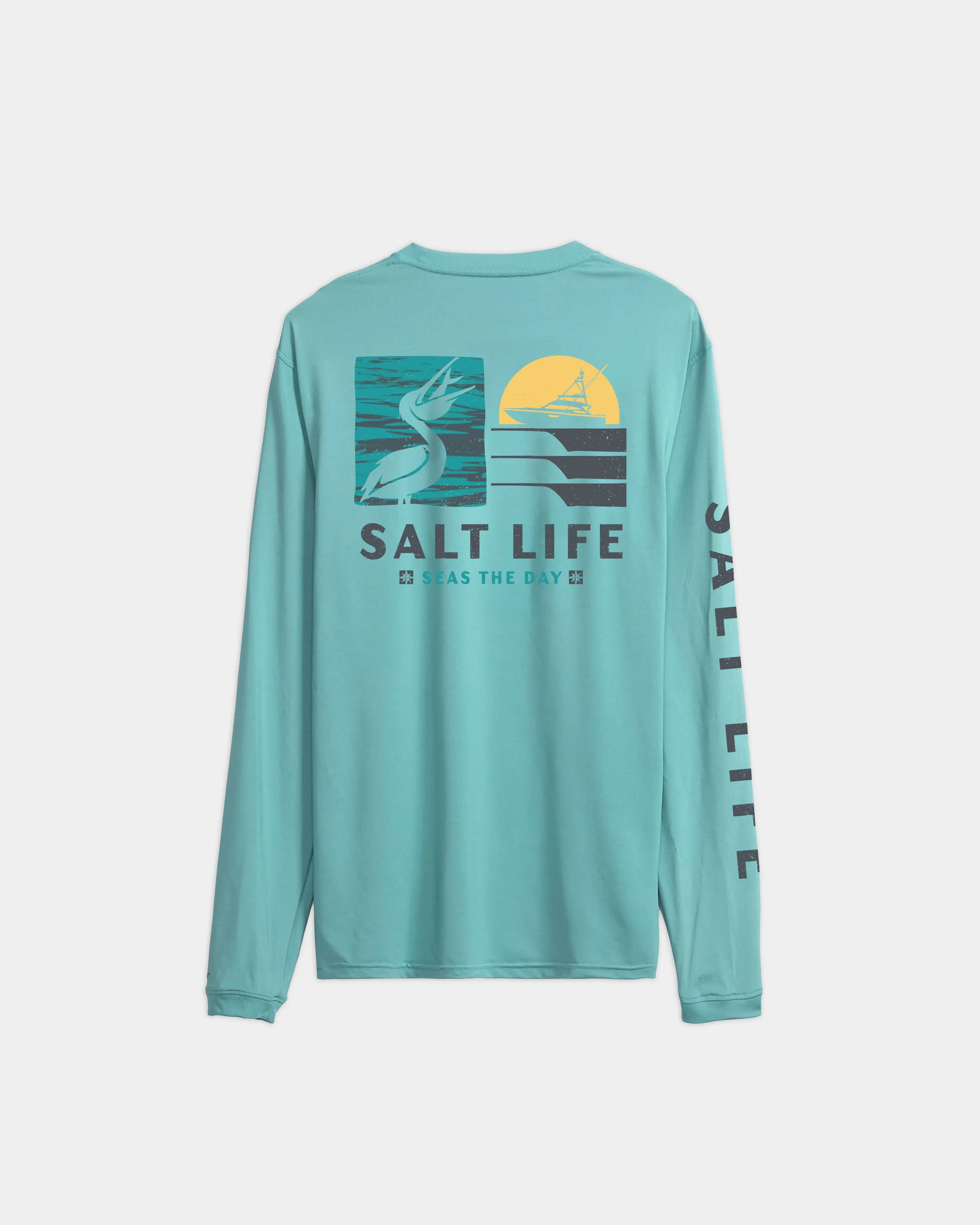 Men’s Seas the Day SLX Performance Long Sleeve Tee sold by Salt Life