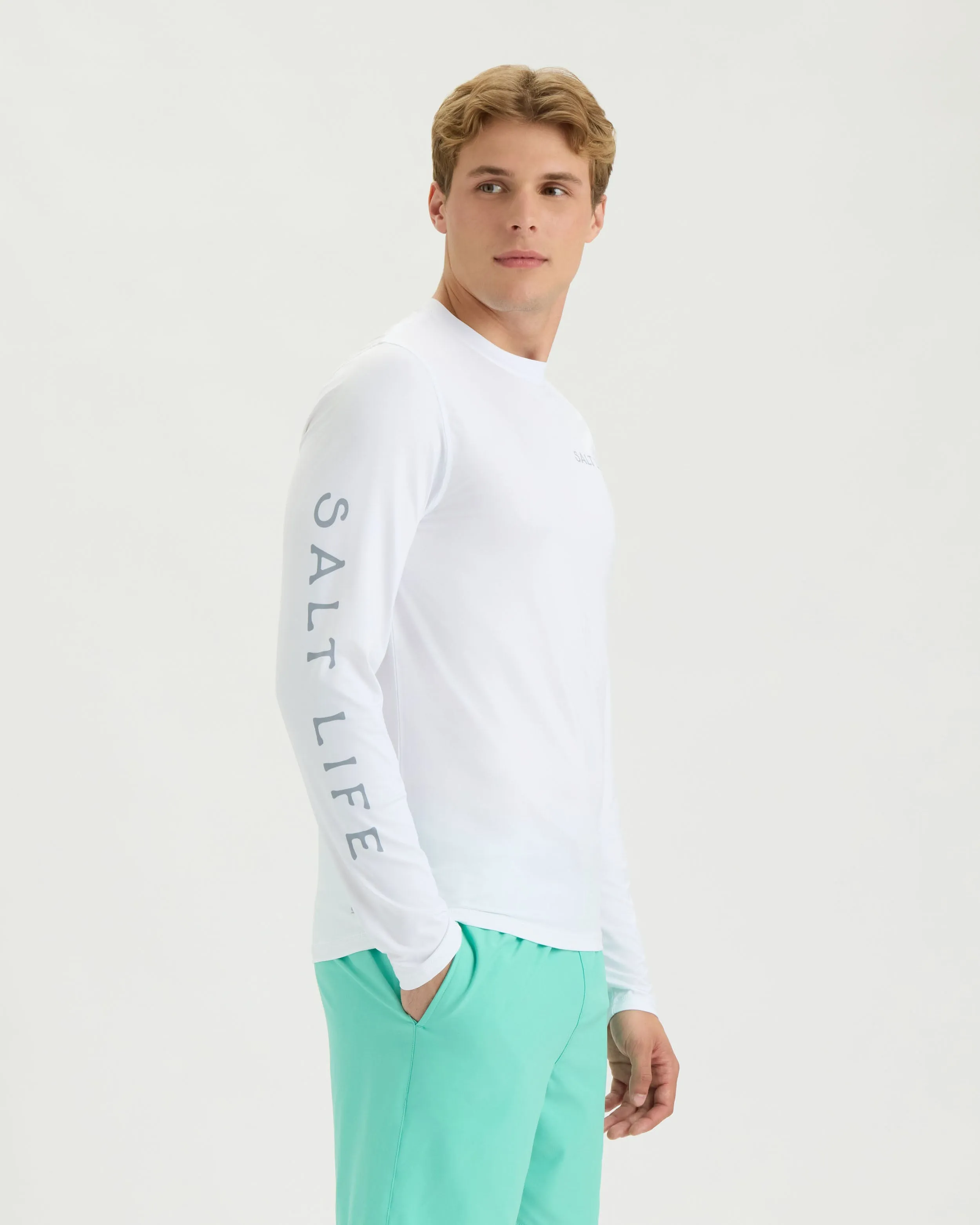 Men’s Tackle Ready SLX Performance Long Sleeve Tee sold by Salt Life product image thumbnail 3