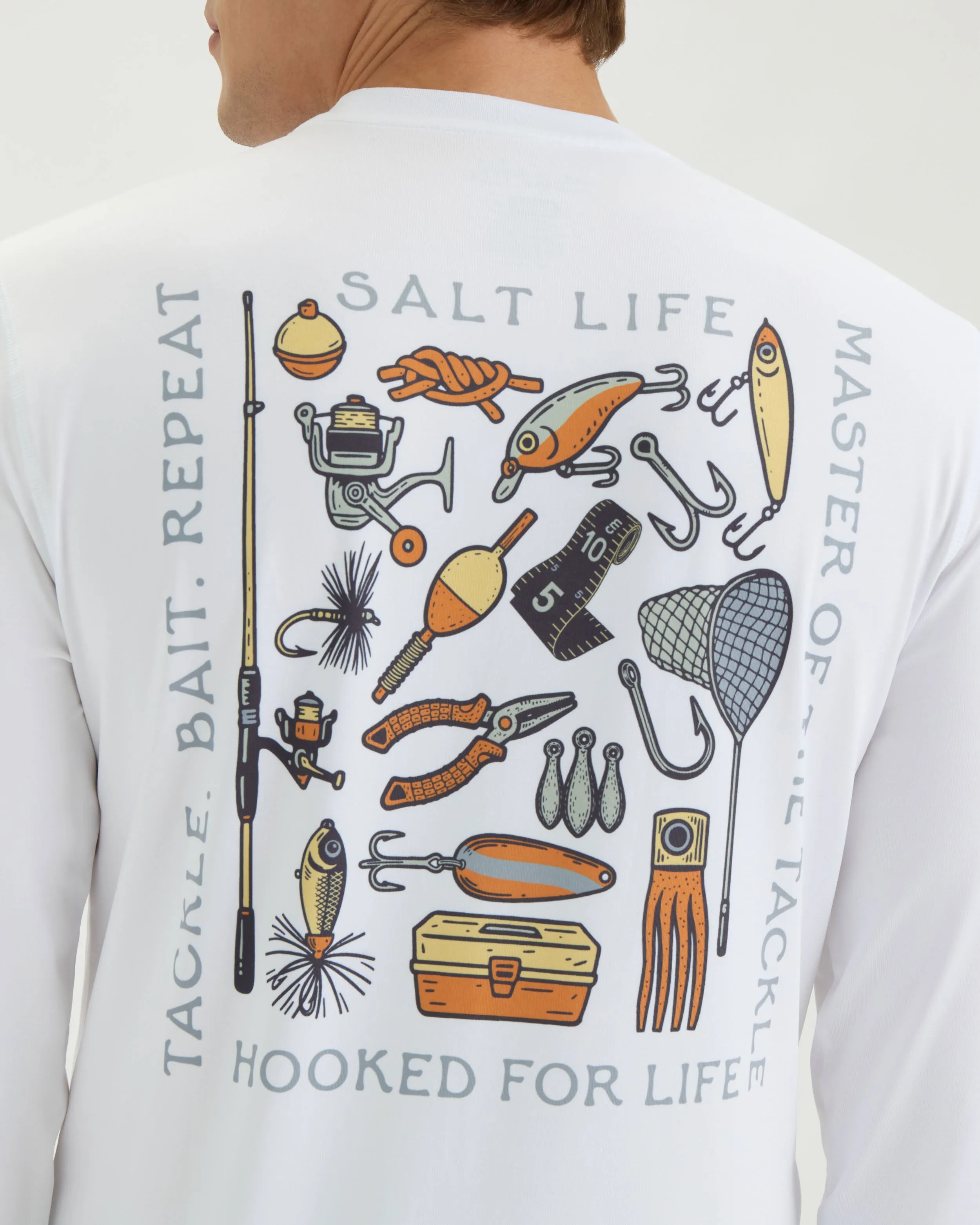 Men’s Tackle Ready SLX Performance Long Sleeve Tee sold by Salt Life product image thumbnail 5