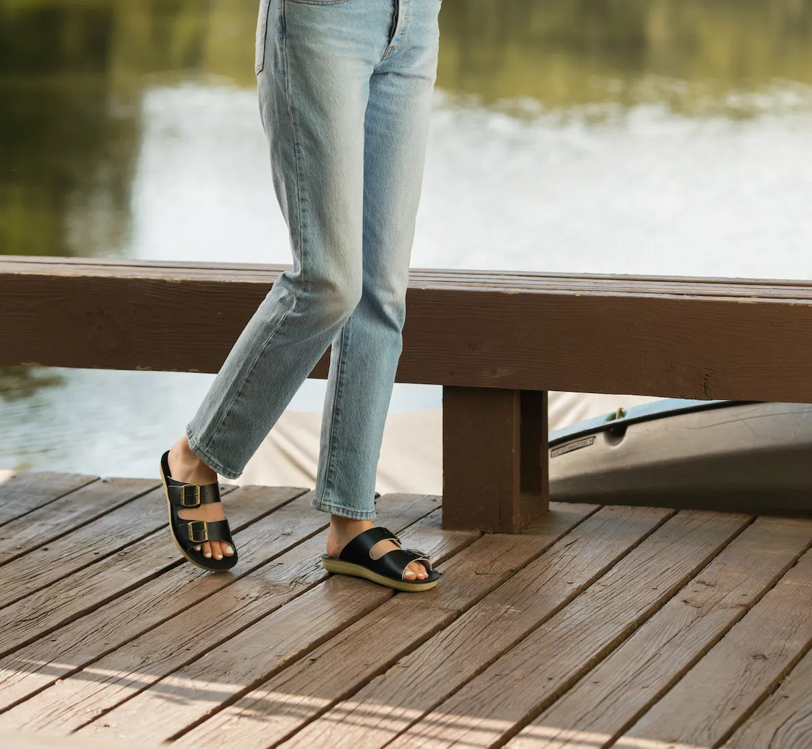 Margery Black - Women sold by Salt Water Sandals by Hoy product image thumbnail 3