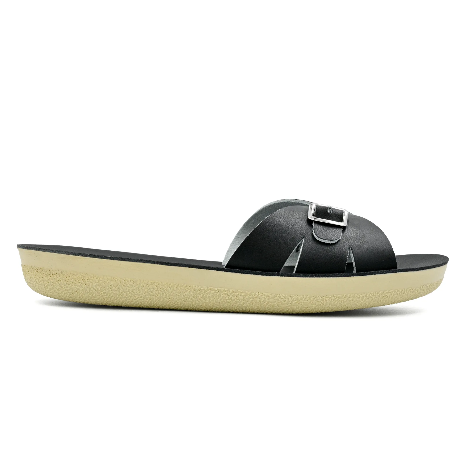 Boardwalk Slide Black - Women sold by Salt Water Sandals by Hoy product image thumbnail 4