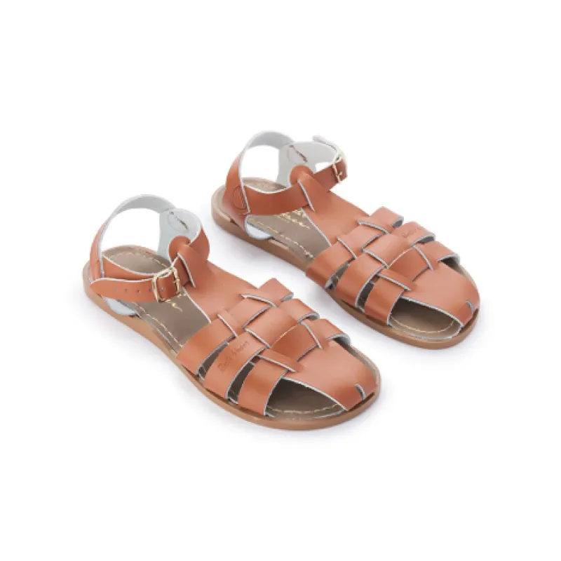 Salt Water Shark Tan - Women made by Salt Water Sandals by Hoy