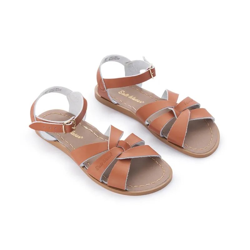 Salt Water Original Tan - Women made by Salt Water Sandals by Hoy