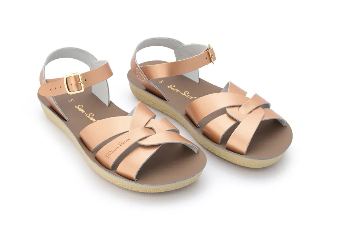 Sun-San Swimmer Rose Gold - Women made by Salt Water Sandals by Hoy